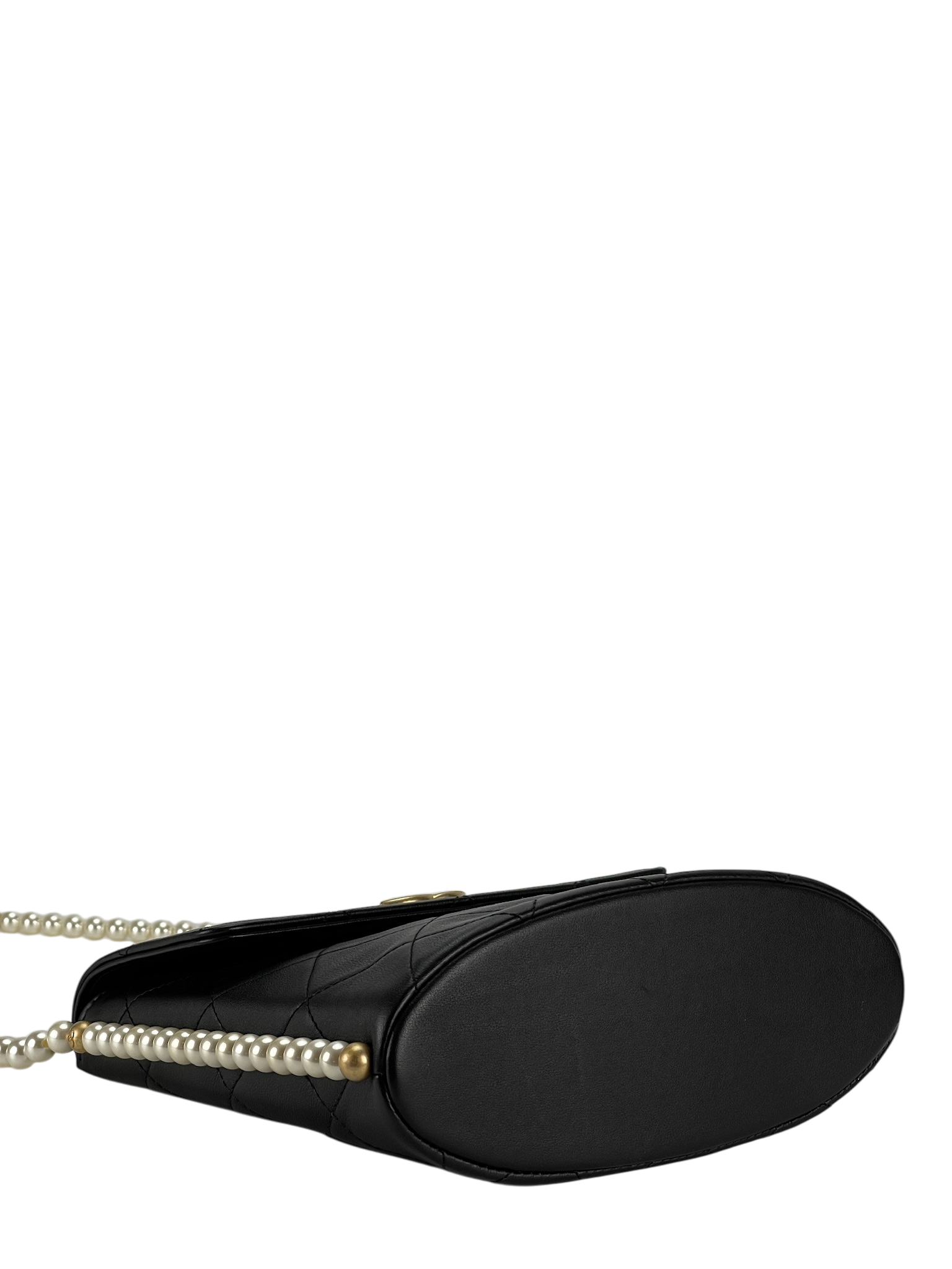 CHANEL - Matelasse Pearl Chain Shoulder Bag