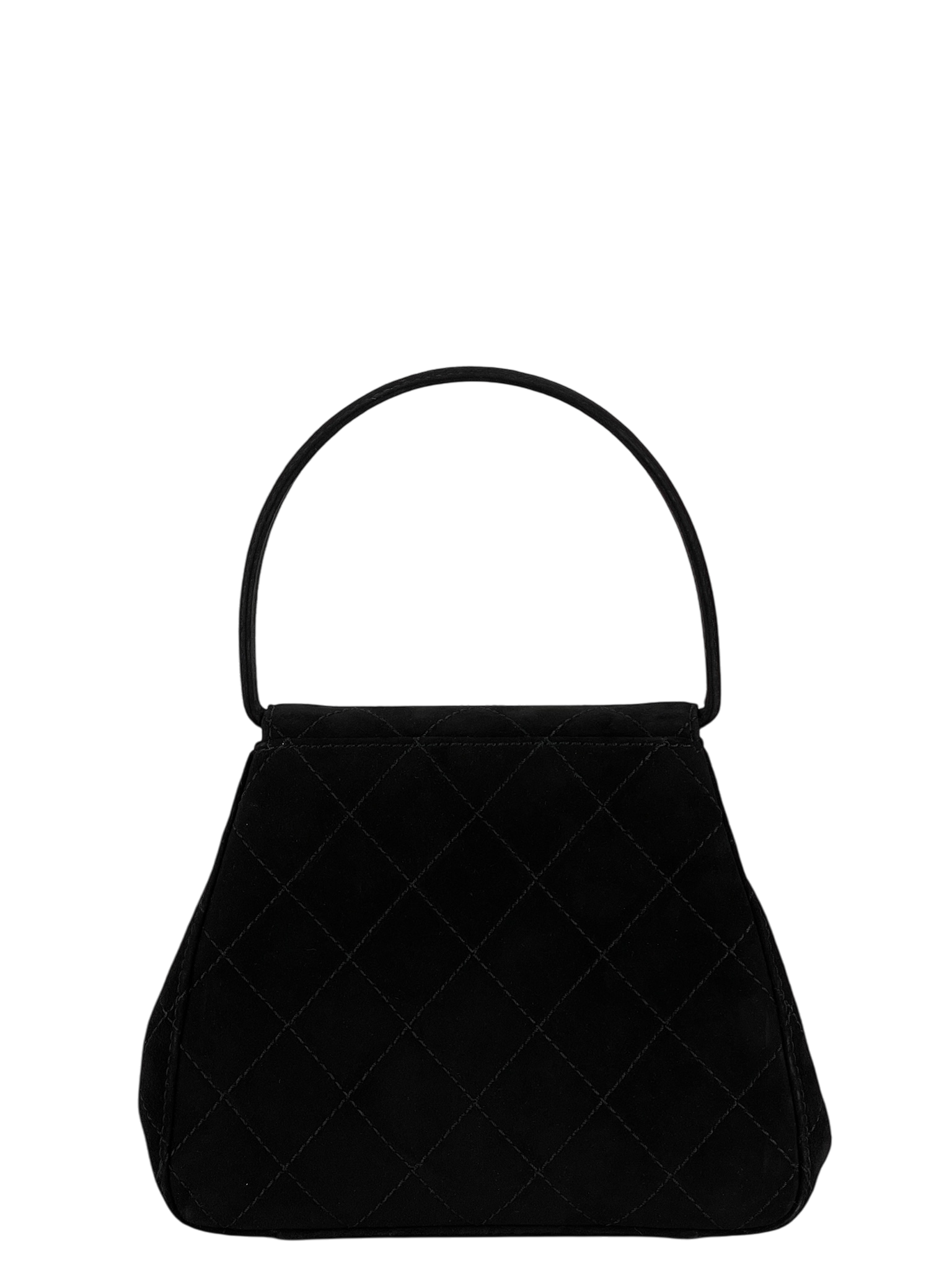 CHANEL - CC Vintage Velvet Mini Top Handle Bag