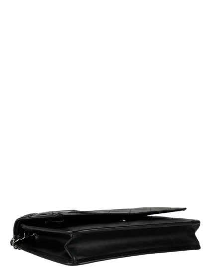 CHANEL - Black Calfskin Cambon Wallet On Chain (WOC)
