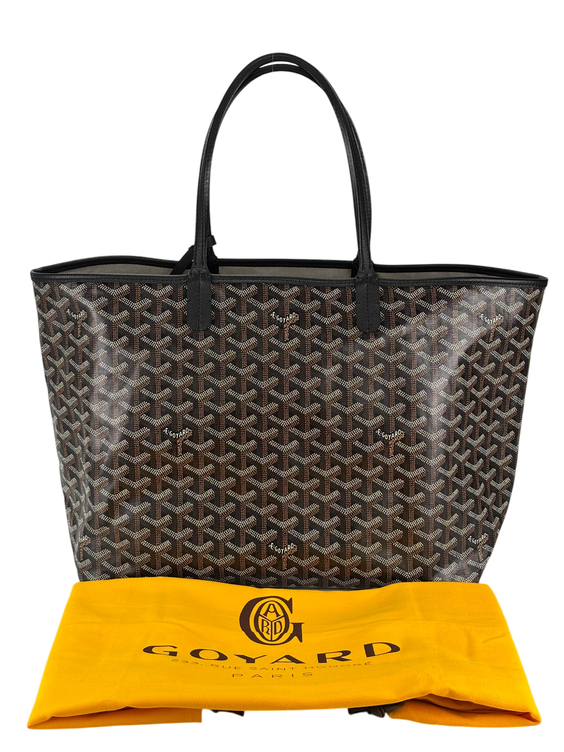 GOYARD - Saint Louis PM Tote Bag Black