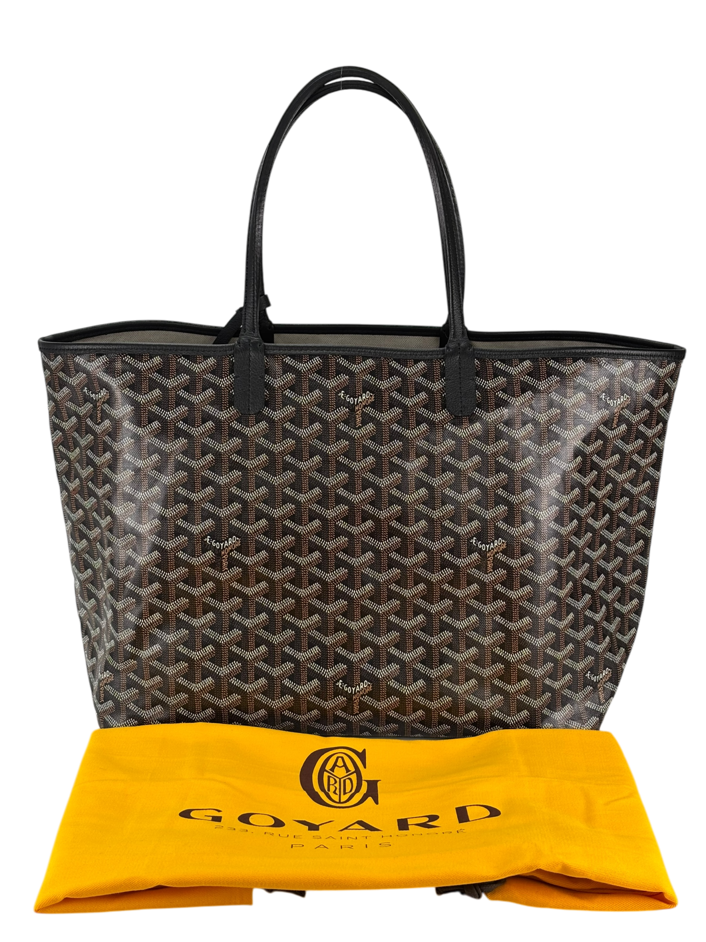 GOYARD - Saint Louis PM Tote Bag Black