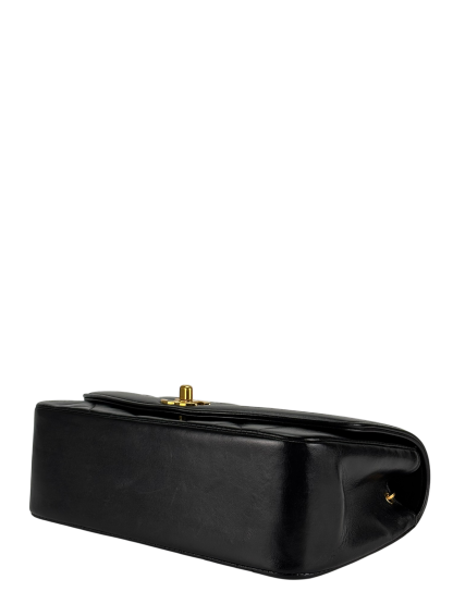 CHANEL - Diana Matrasse Classic Flap Bag Black Lambskin