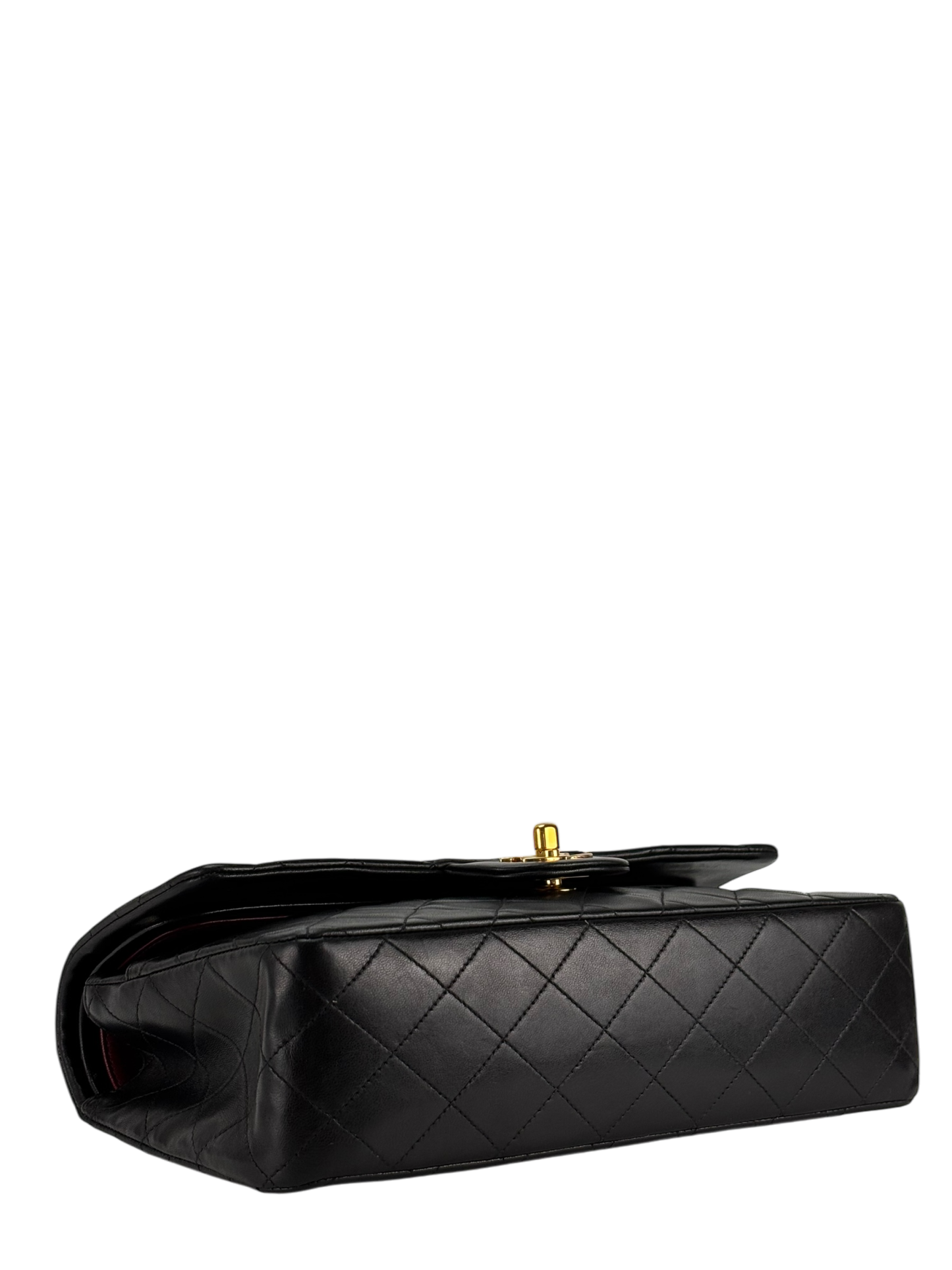 CHANEL - Medium Classic Double Flap Bag Black Caviar Gold Hardware (CF25)