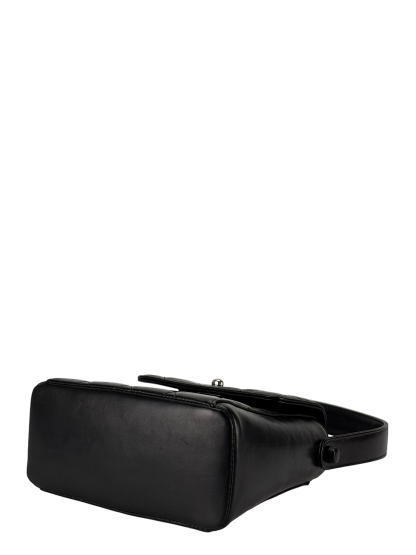 CHANEL - Lambskin Quilted Matelasse Coco Mark Turnlock Handbag