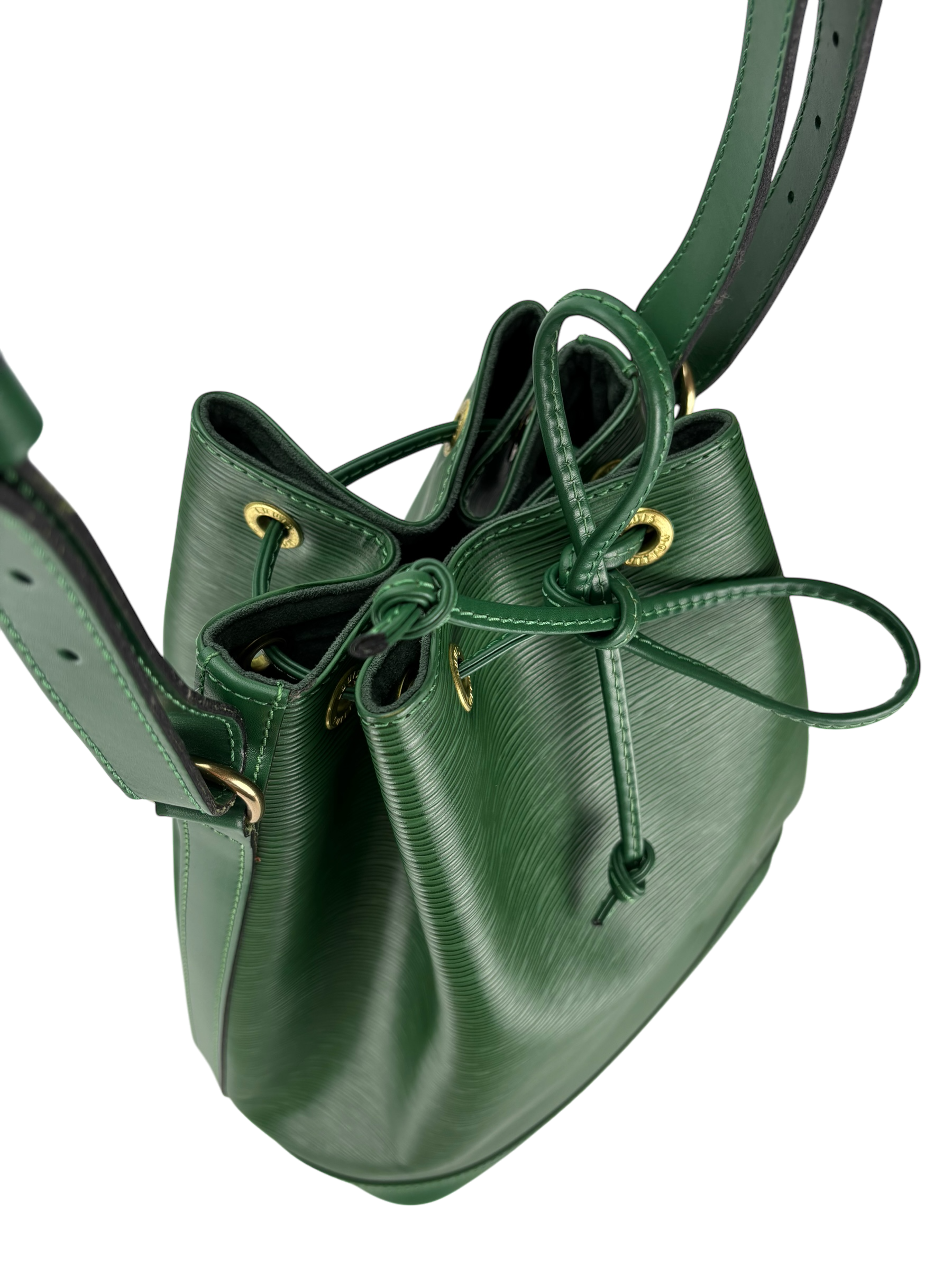 LOUIS VUITTON - Green Epi Bucket Bag