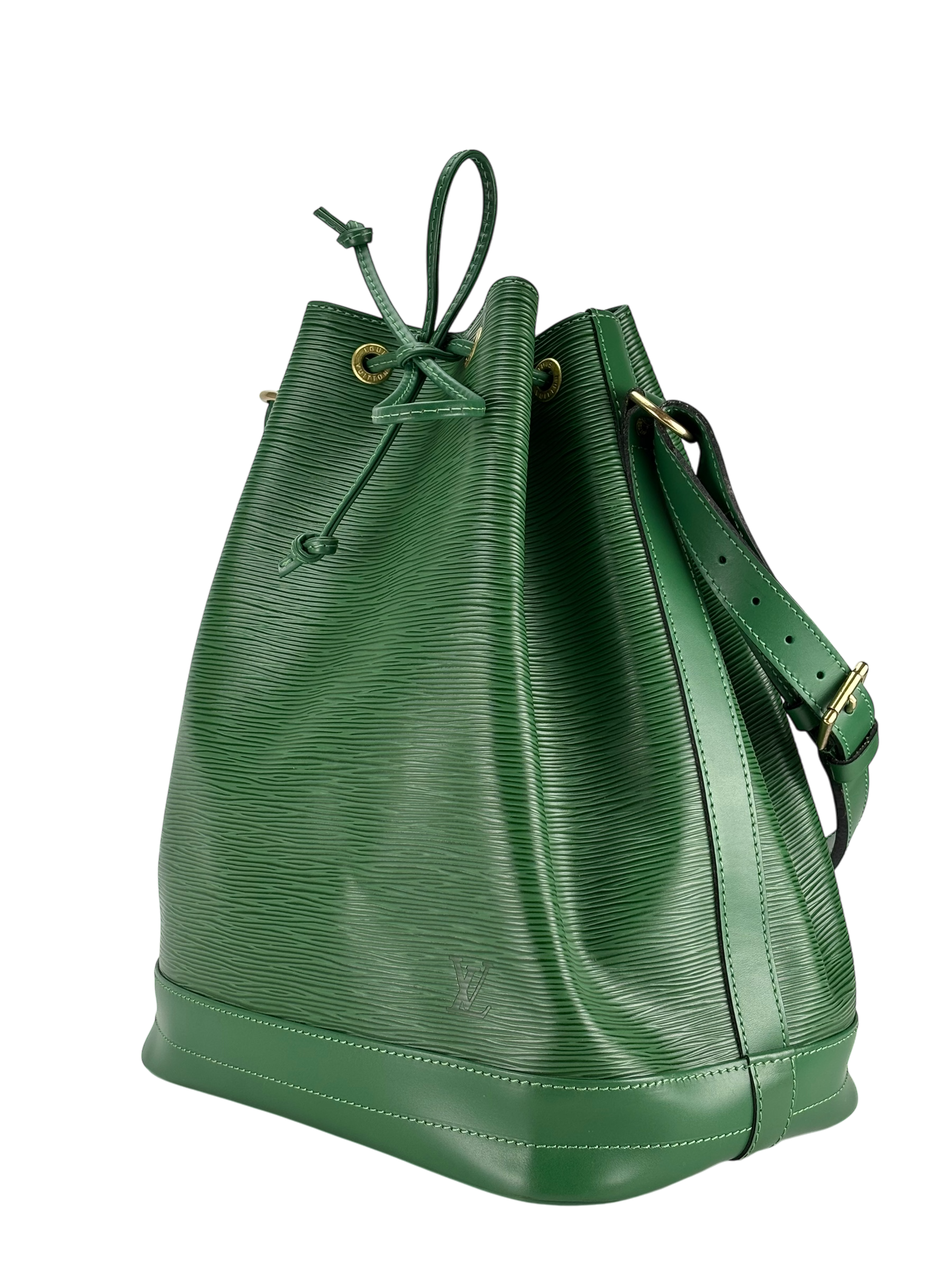 LOUIS VUITTON - Green Epi Bucket Bag