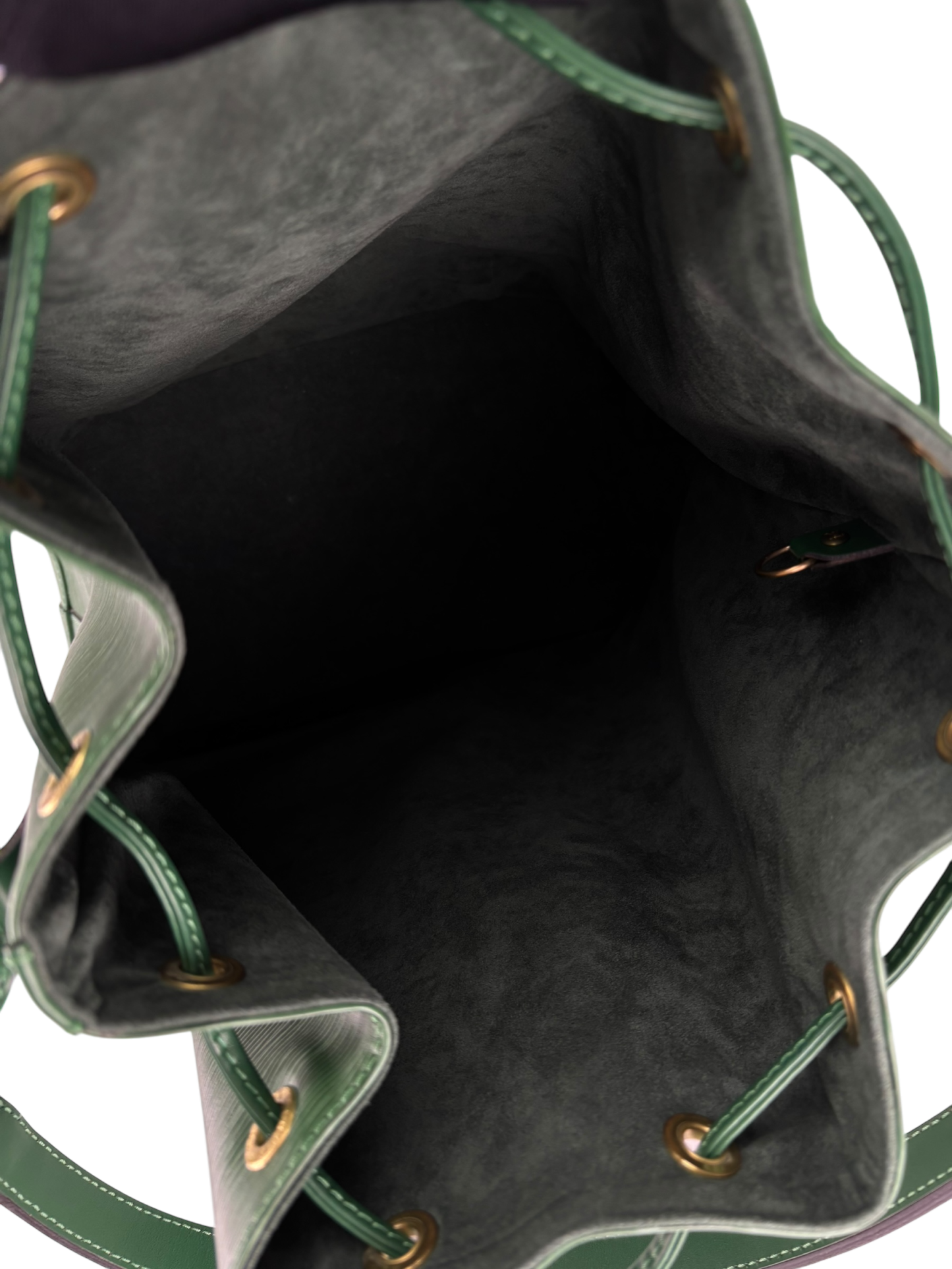 LOUIS VUITTON - Green Epi Bucket Bag