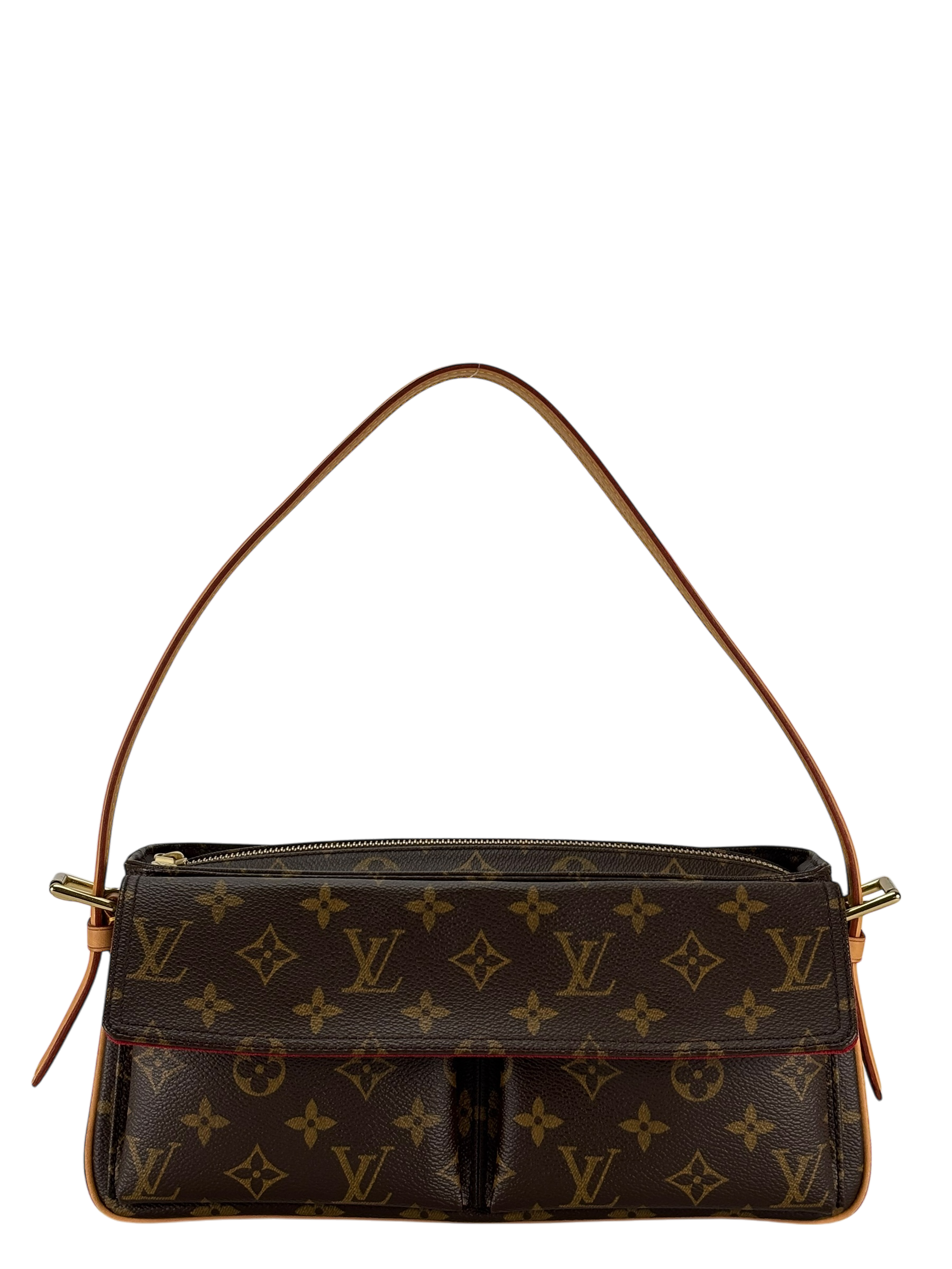LOUIS VUITTON - Monogram Viva Cite MM Brown M51164 Monogram Canvas