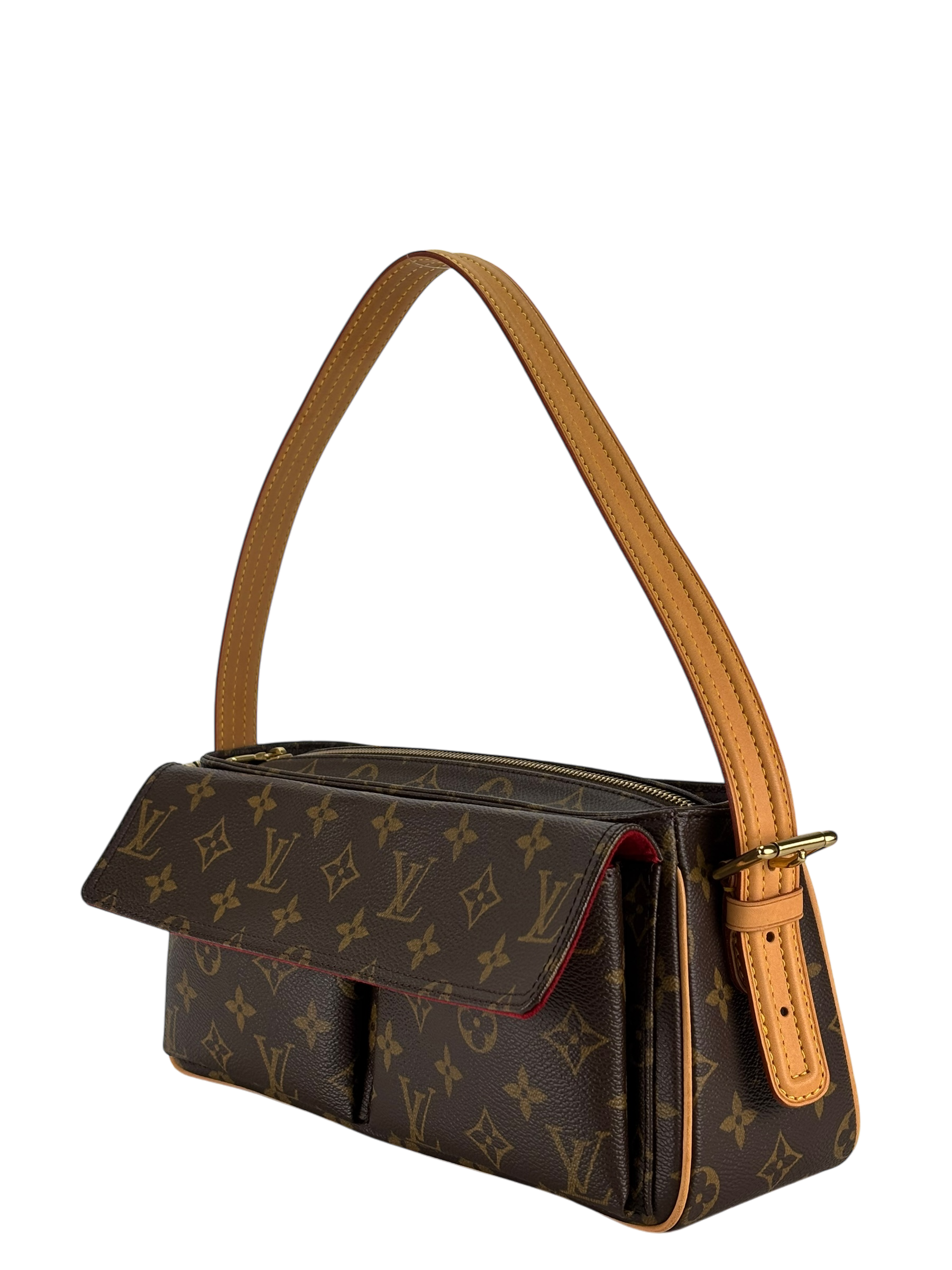 LOUIS VUITTON - Monogram Viva Cite MM Brown M51164 Monogram Canvas