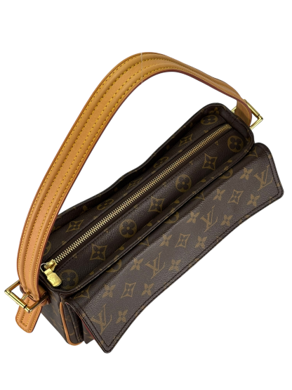 LOUIS VUITTON - Monogram Viva Cite MM Brown M51164 Monogram Canvas