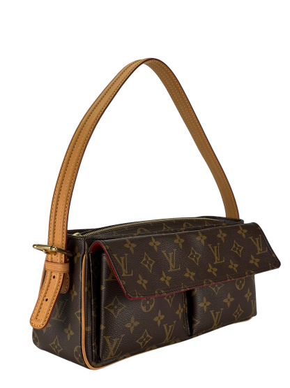 LOUIS VUITTON - Monogram Viva Cite MM Brown M51164 Monogram Canvas