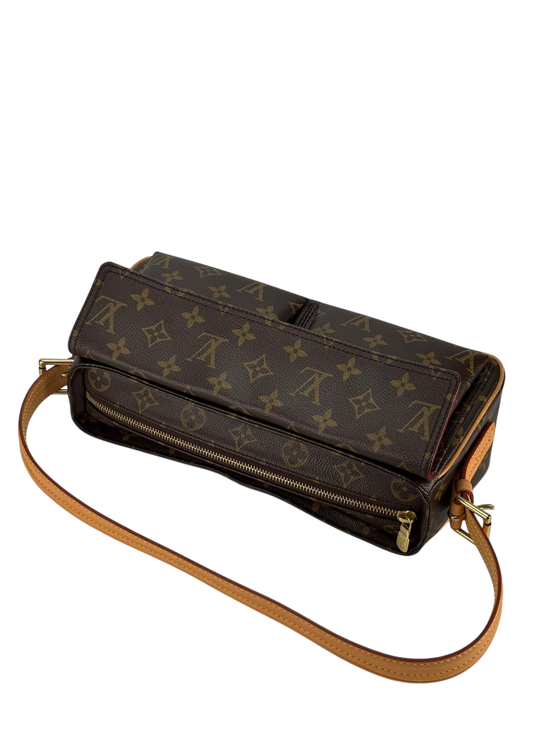 LOUIS VUITTON - Monogram Viva Cite MM Brown M51164 Monogram Canvas