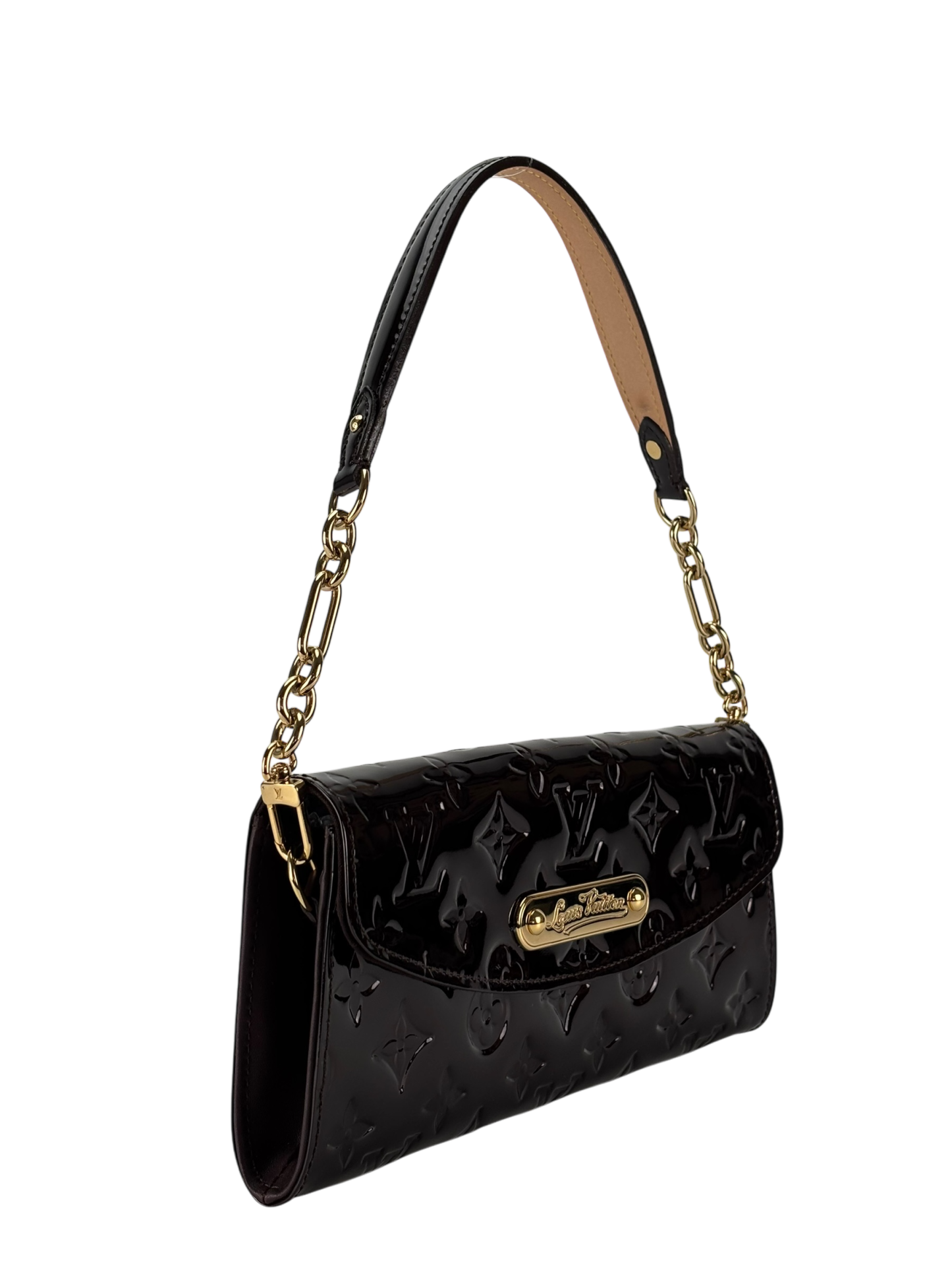 LOUIS VUITTON - Vernis Sunset Boulevard Bag Amarante Monogram