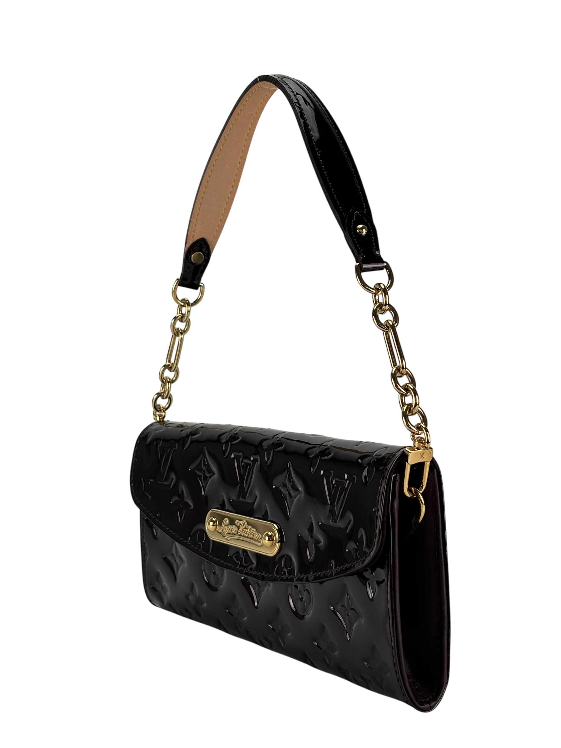 LOUIS VUITTON - Vernis Sunset Boulevard Bag Amarante Monogram
