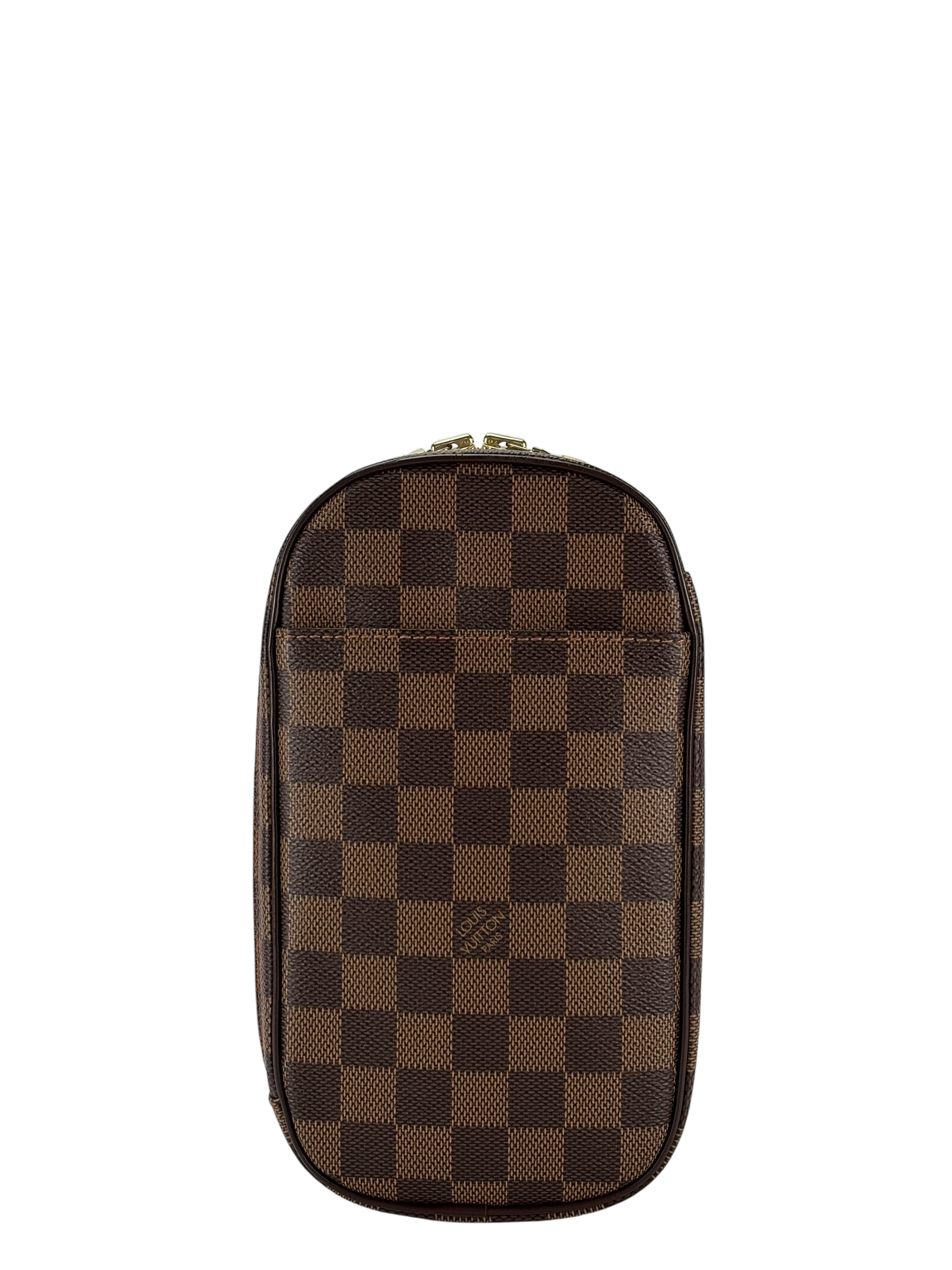 LOUIS VUITTON - Damier Ebene Pochette Gange Shoulder Bag N48048 