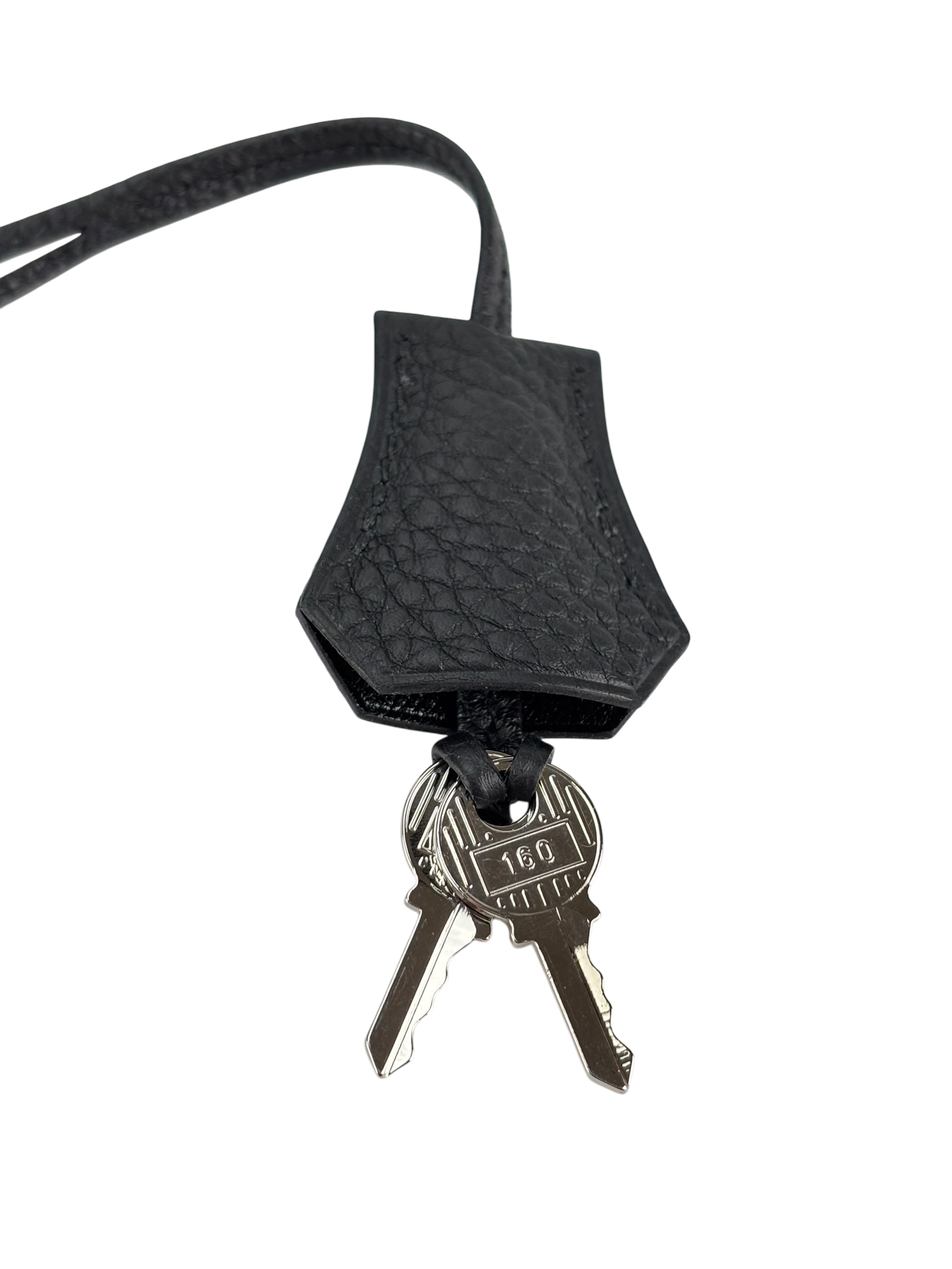 HERMES - Birkin 25 Noir 89 Togo Palladium Hardware
