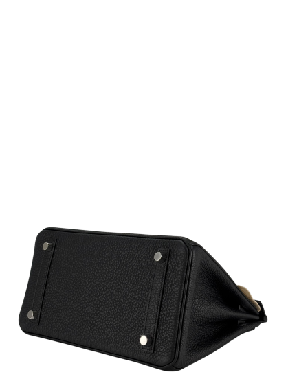 HERMES - Birkin 25 Noir 89 Togo Palladium Hardware