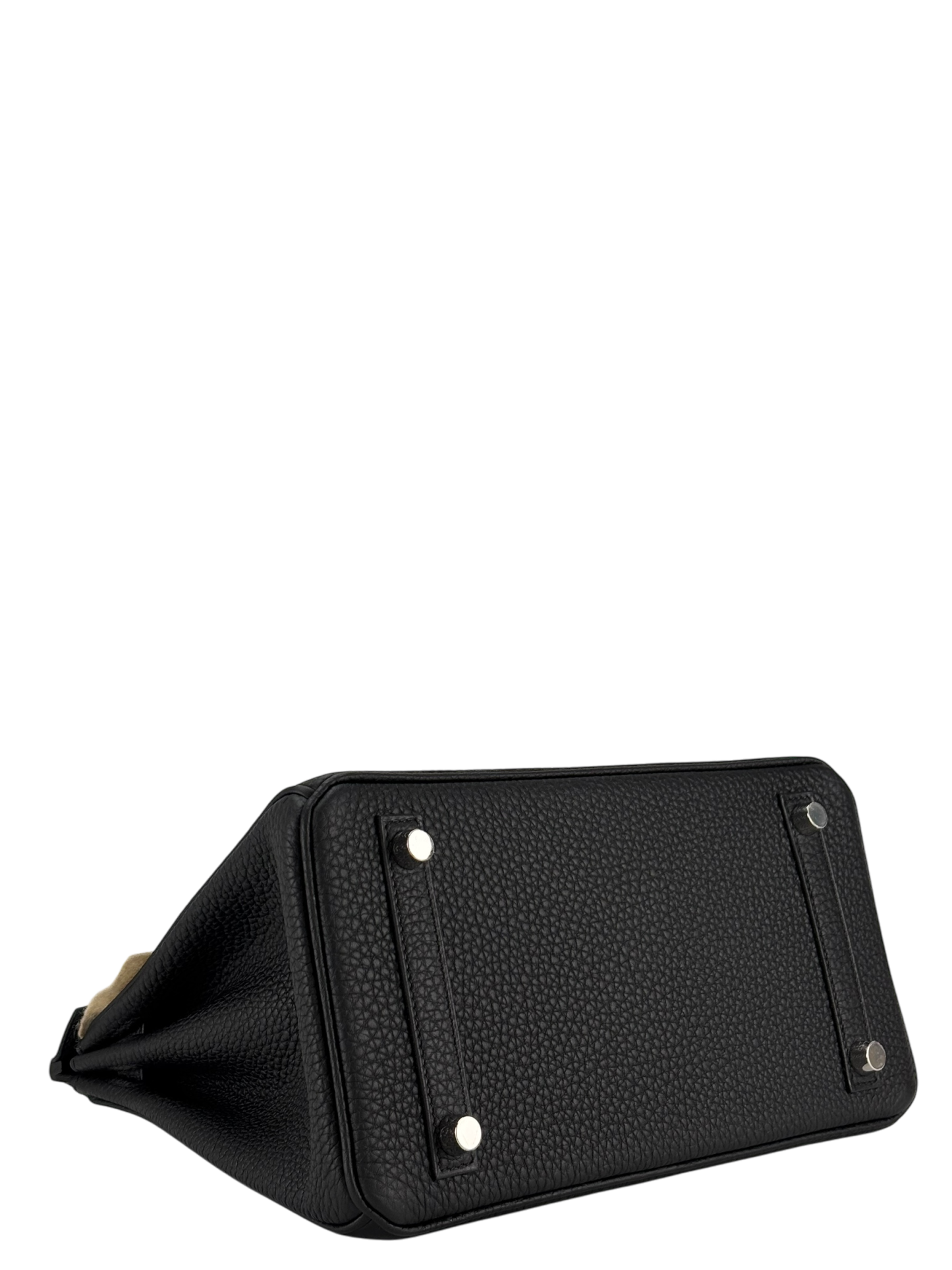 HERMES - Birkin 25 Noir 89 Togo Palladium Hardware