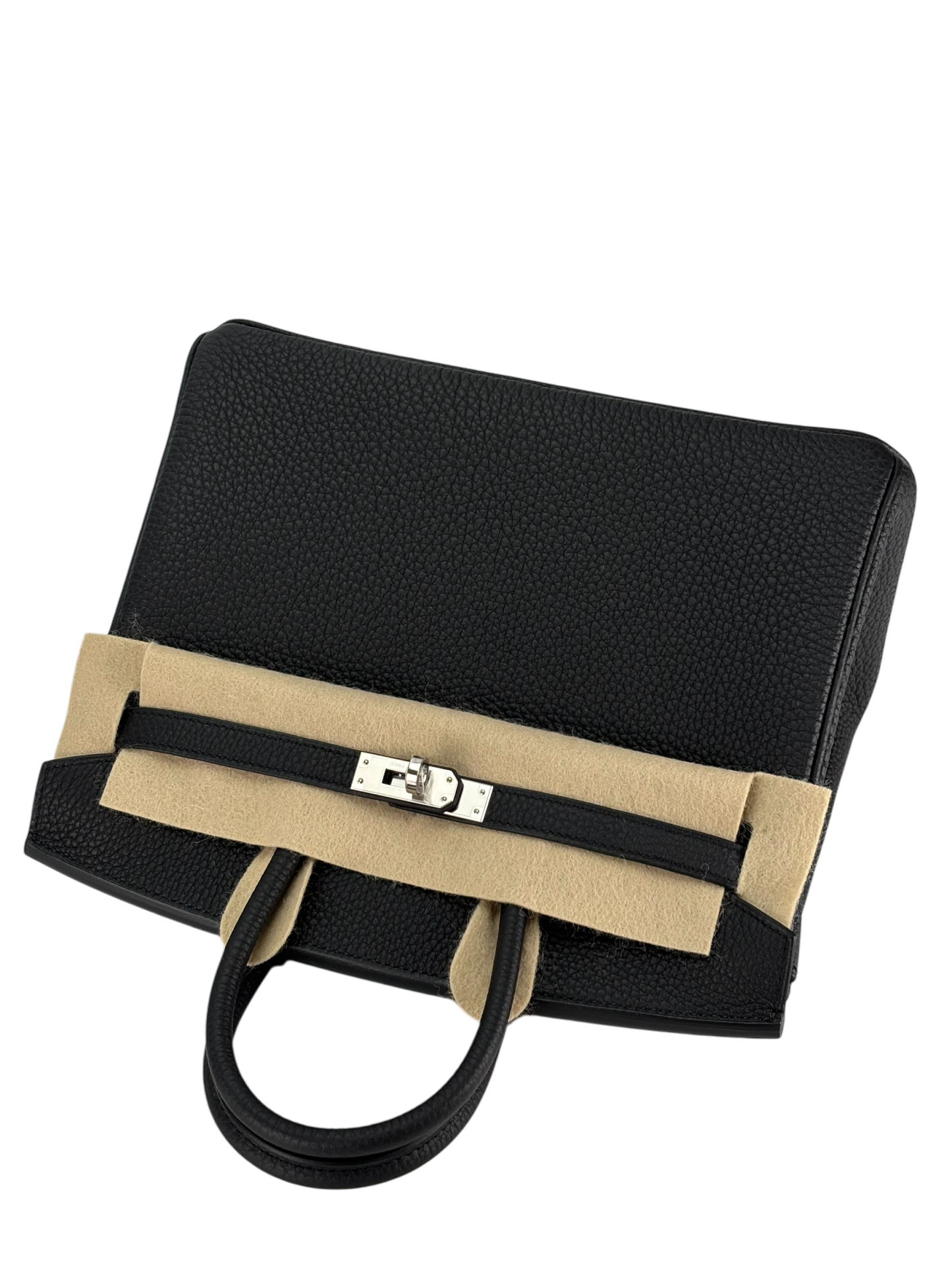 HERMES - Birkin 25 Noir 89 Togo Palladium Hardware