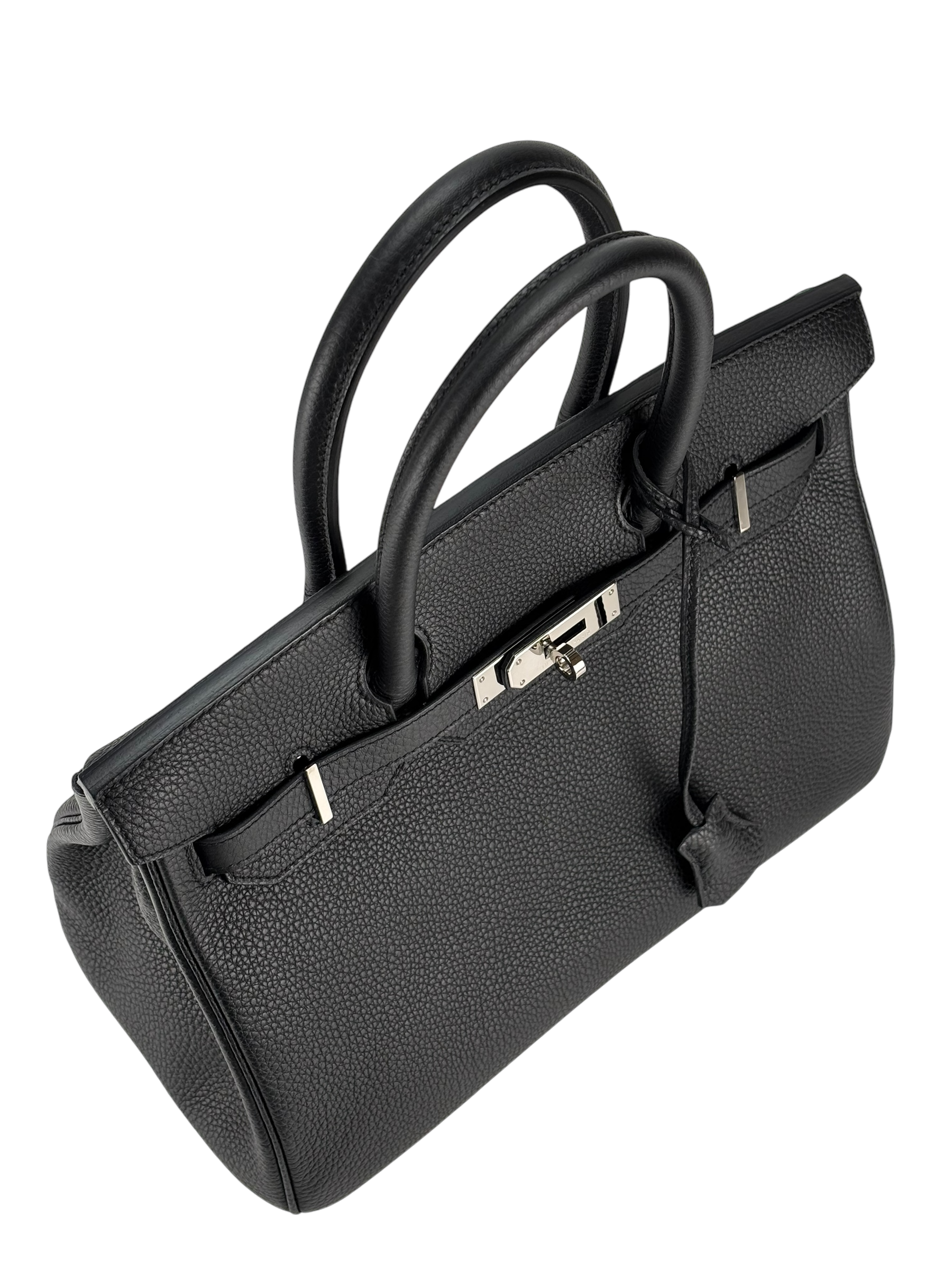 HERMES - Birkin 30 Noir 89 Togo Palladium Hardware 