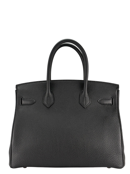 HERMES - Birkin 30 Noir 89 Togo Palladium Hardware 