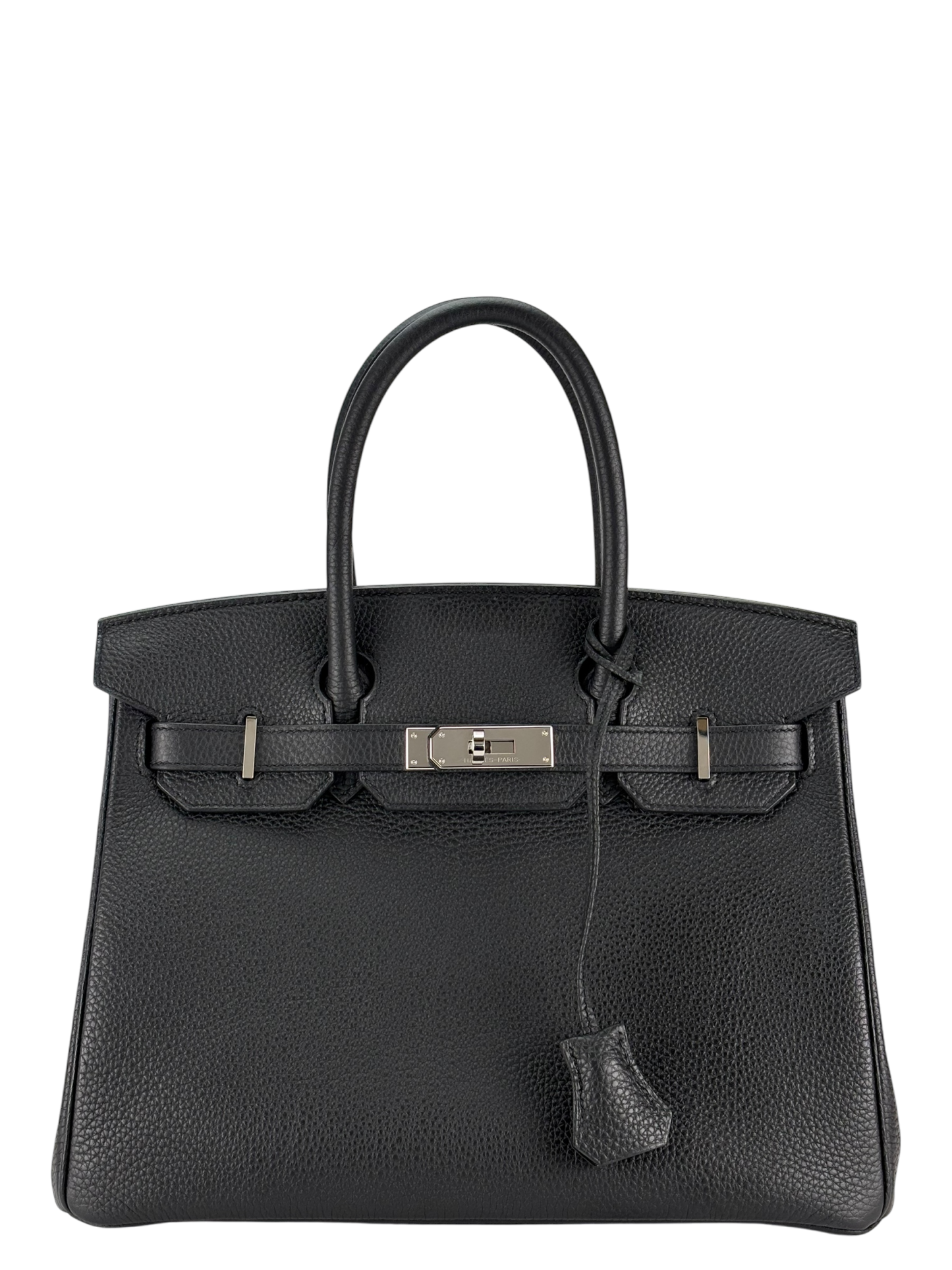 HERMES - Birkin 30 Noir 89 Togo Palladium Hardware 