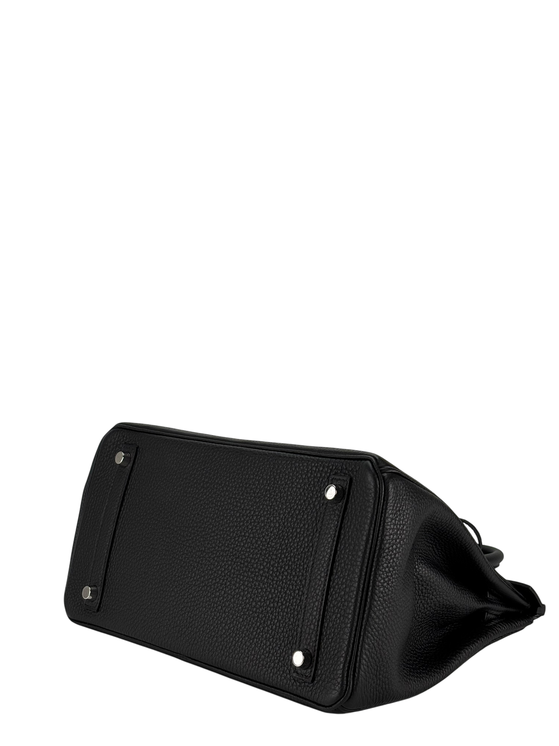 HERMES - Birkin 30 Noir 89 Togo Palladium Hardware 