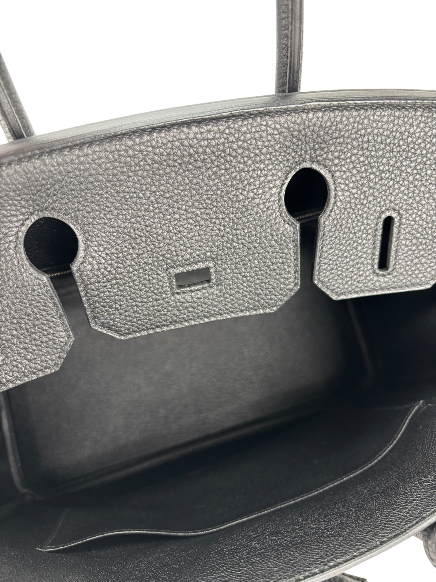 HERMES - Birkin 30 Noir 89 Togo Palladium Hardware 