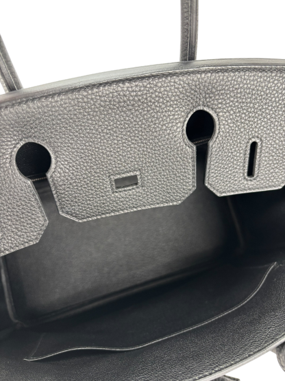 HERMES - Birkin 30 Noir 89 Togo Palladium Hardware 