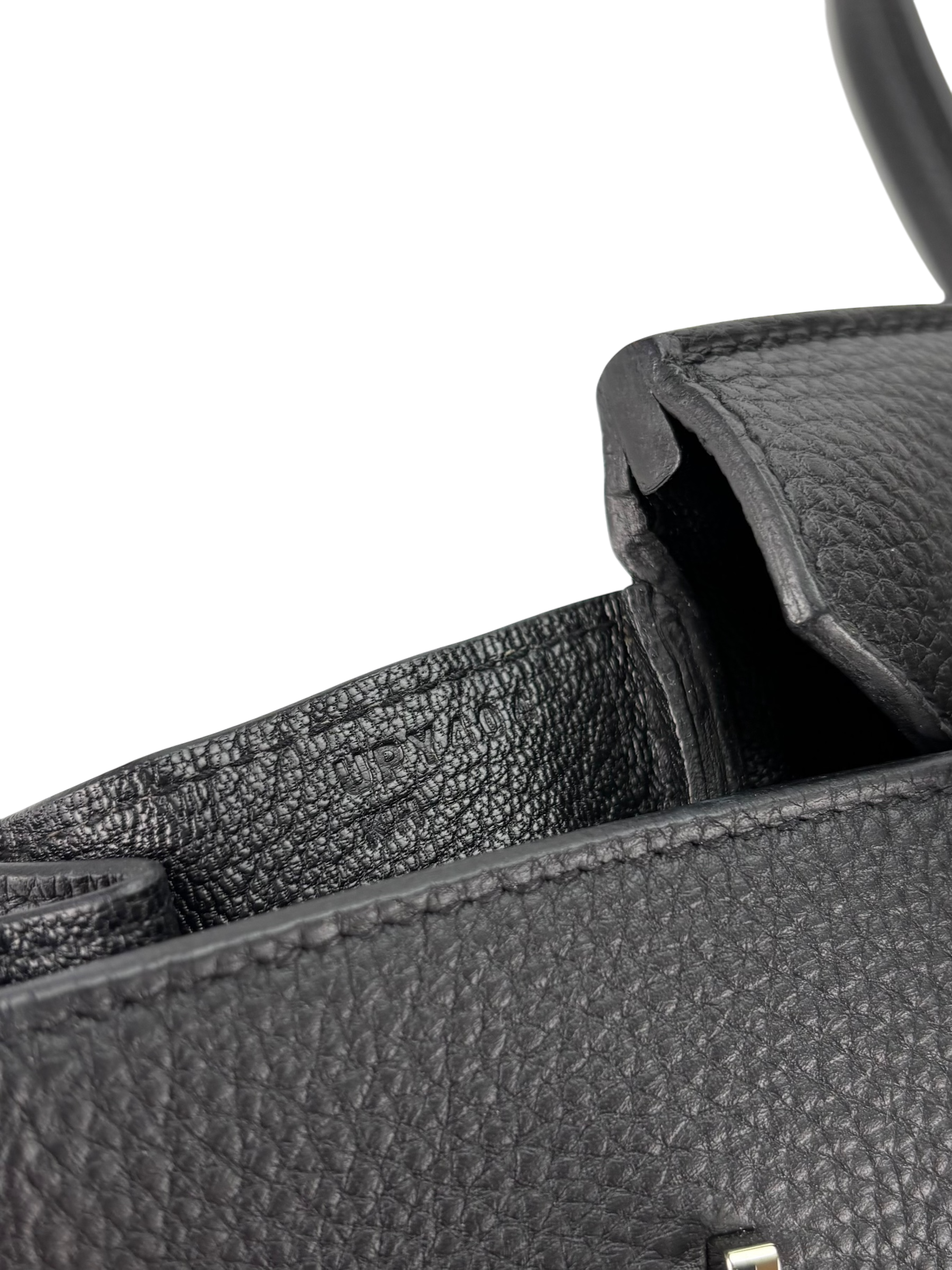 HERMES - Birkin 30 Noir 89 Togo Palladium Hardware 