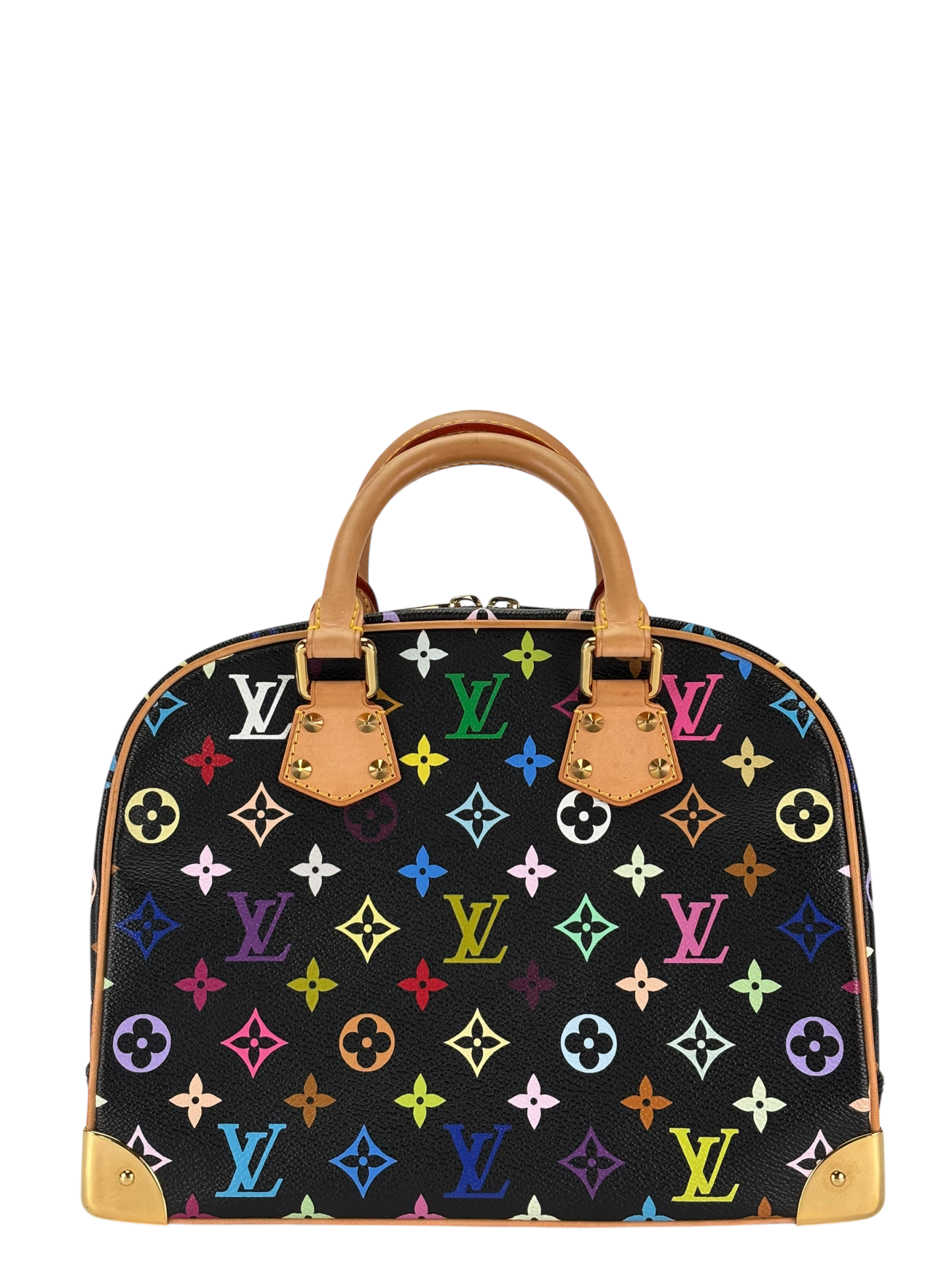 LOUIS VUITTON - Trouville Handbag Monogram Multicolor Black M92662 