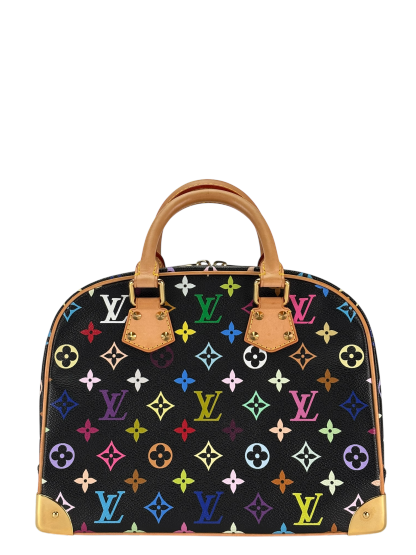 LOUIS VUITTON - Trouville Handbag Monogram Multicolor Black M92662 
