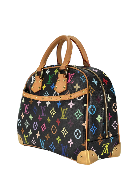 LOUIS VUITTON - Trouville Handbag Monogram Multicolor Black M92662 
