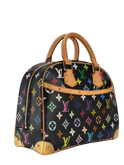 LOUIS VUITTON - Trouville Handbag Monogram Multicolor Black M92662 