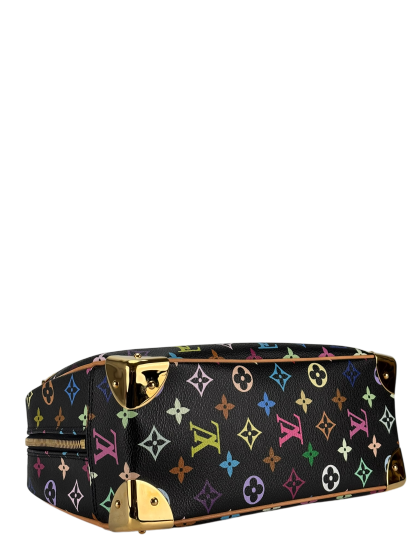 LOUIS VUITTON - Trouville Handbag Monogram Multicolor Black M92662 