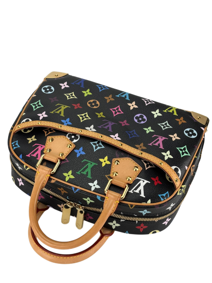 LOUIS VUITTON - Trouville Handbag Monogram Multicolor Black M92662 