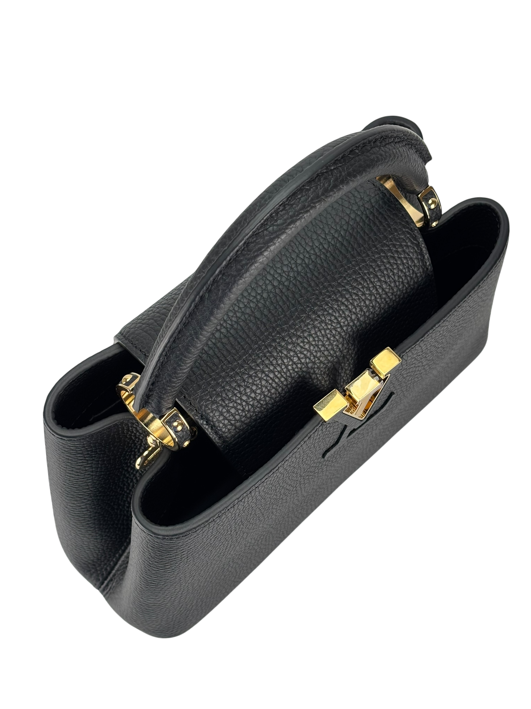 LOUIS VUITTON - Capucines BB Noir Handbag M94755