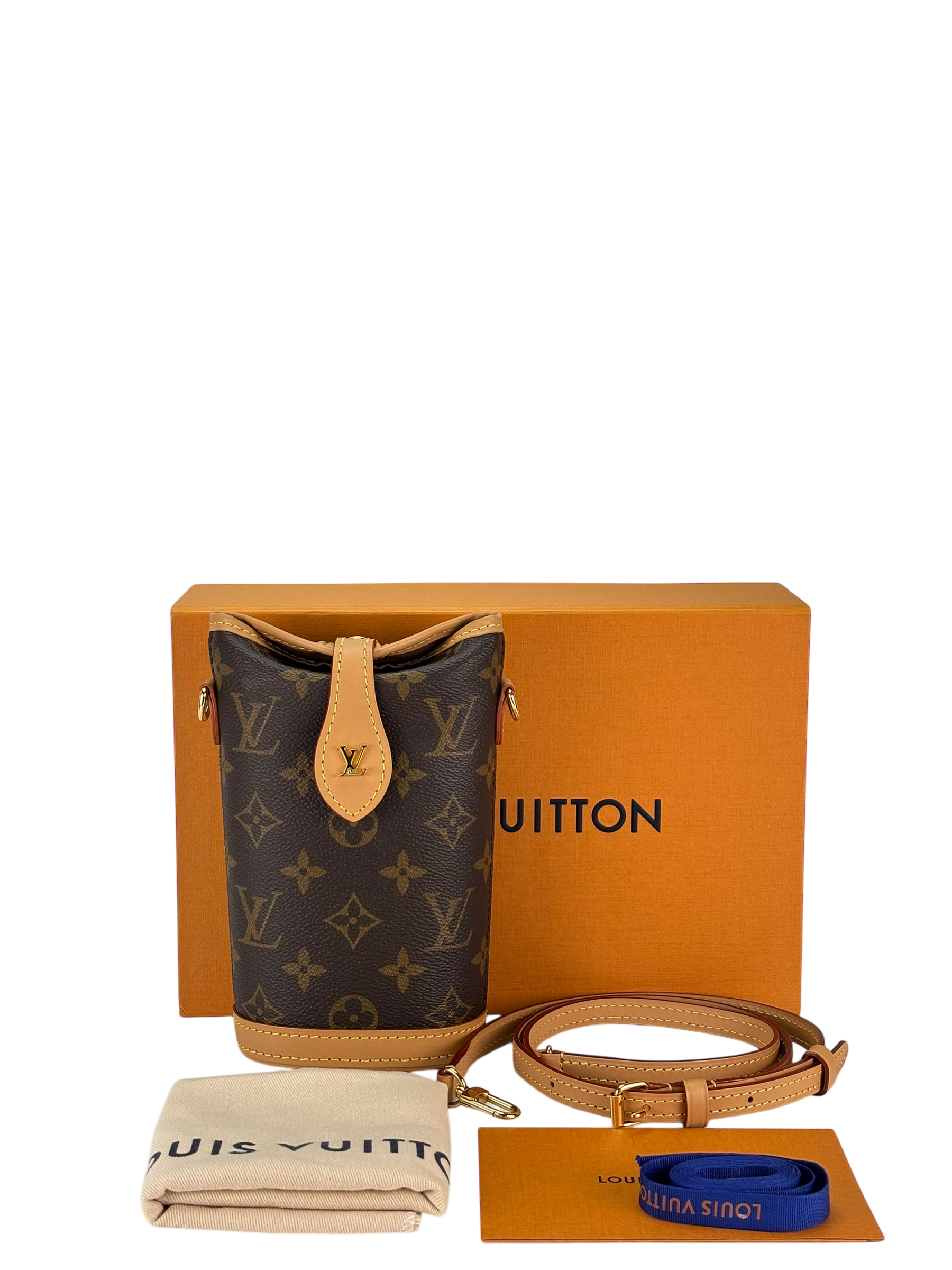 LOUIS VUITTON - Fold Me Pouch Monogram Shoulder Bag Canvas