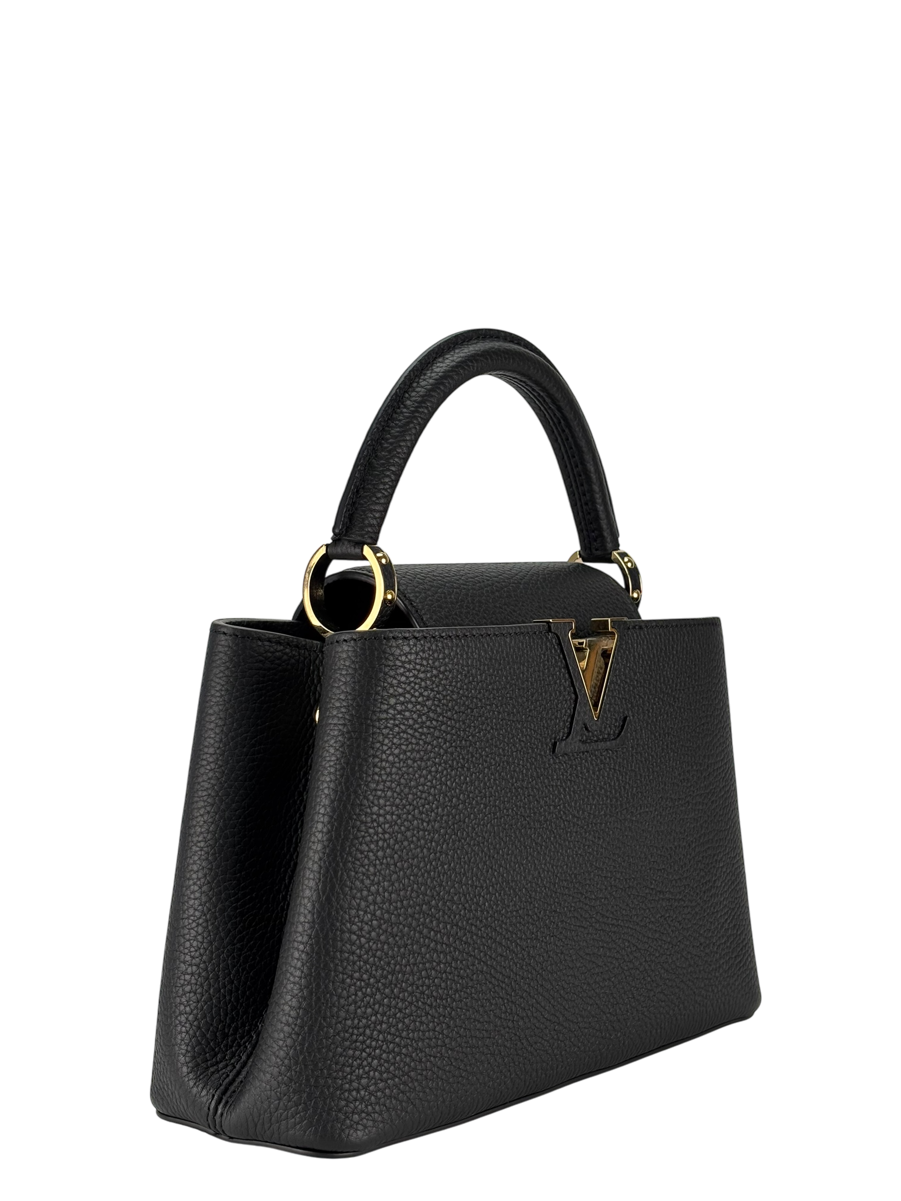 LOUIS VUITTON - Capucines BB Noir Handbag M94755