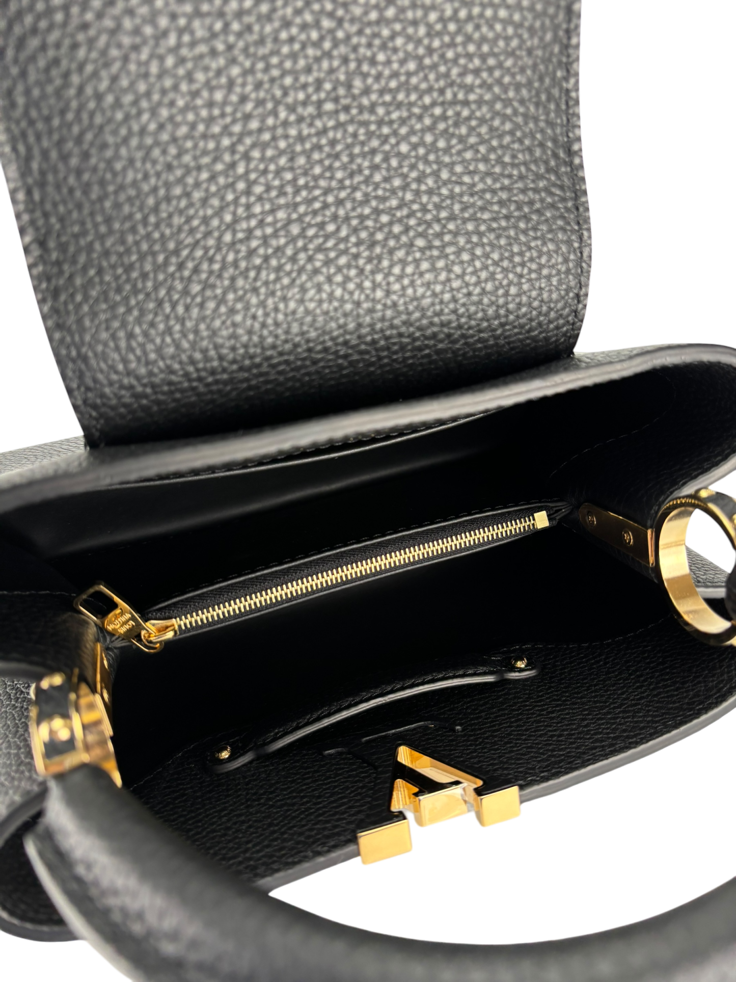 LOUIS VUITTON - Capucines BB Noir Handbag M94755