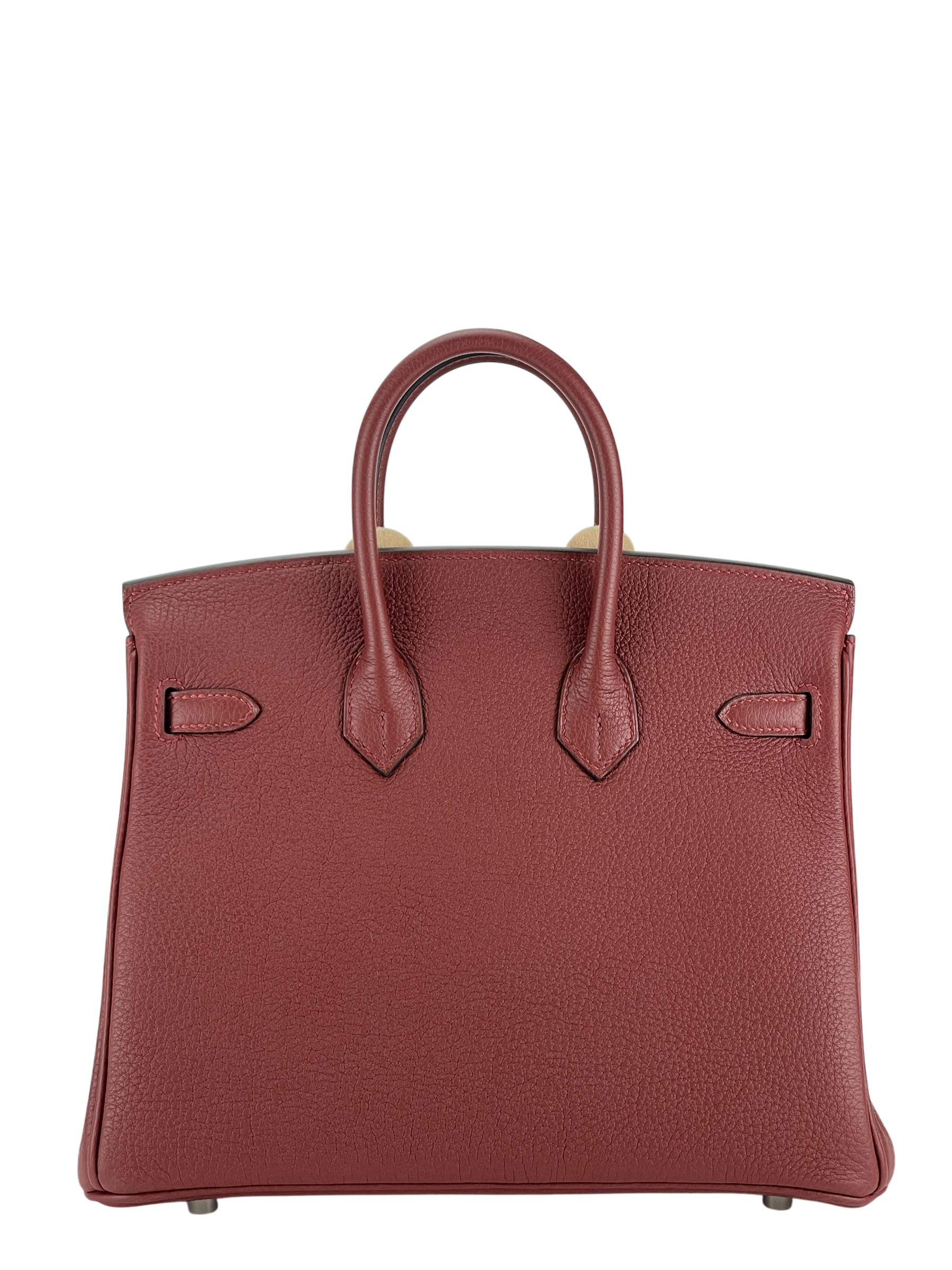 HERMES - Birkin 25 Black Rough H 55 Togo Palladium Hardware