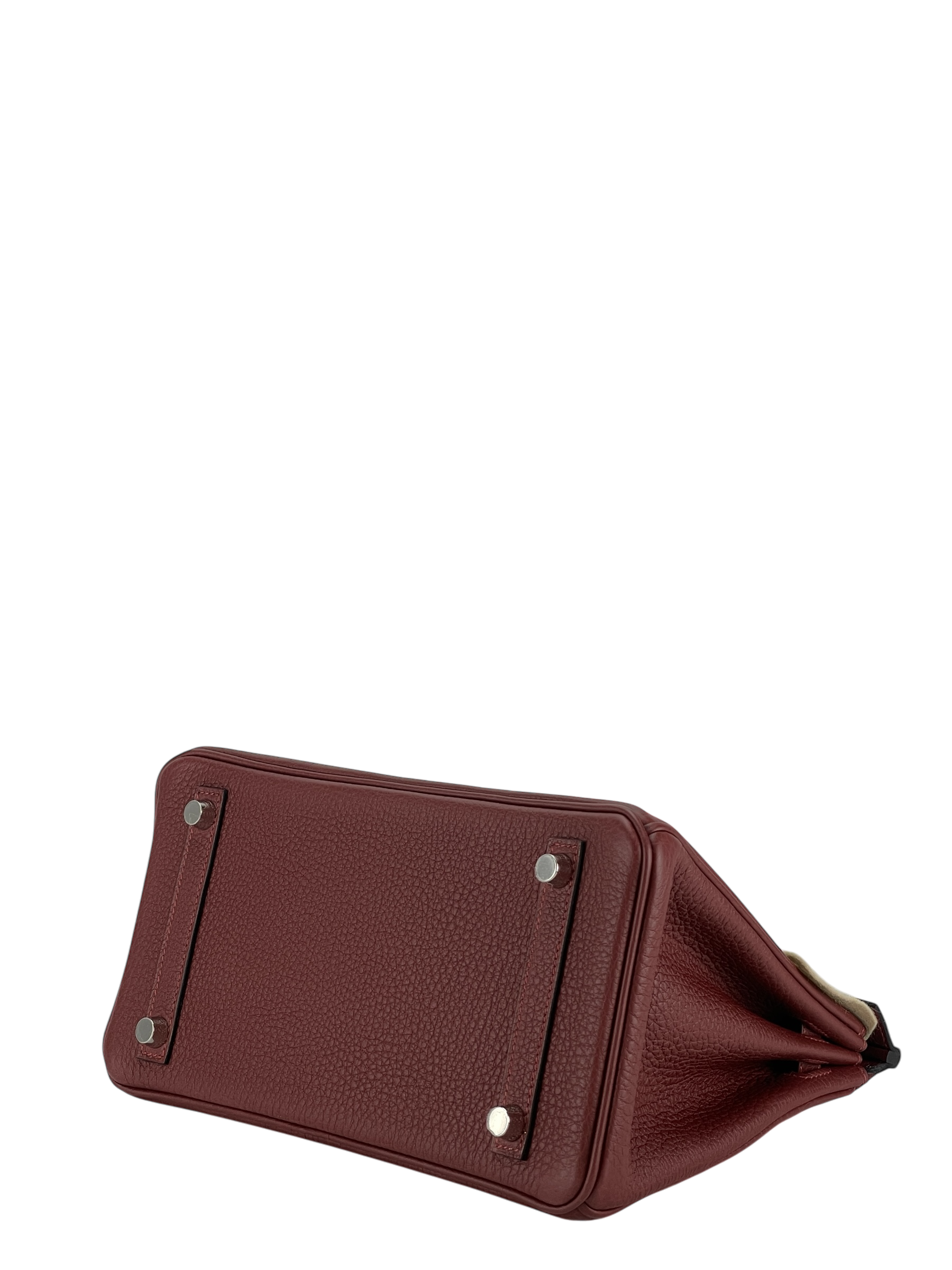 HERMES - Birkin 25 Black Rough H 55 Togo Palladium Hardware