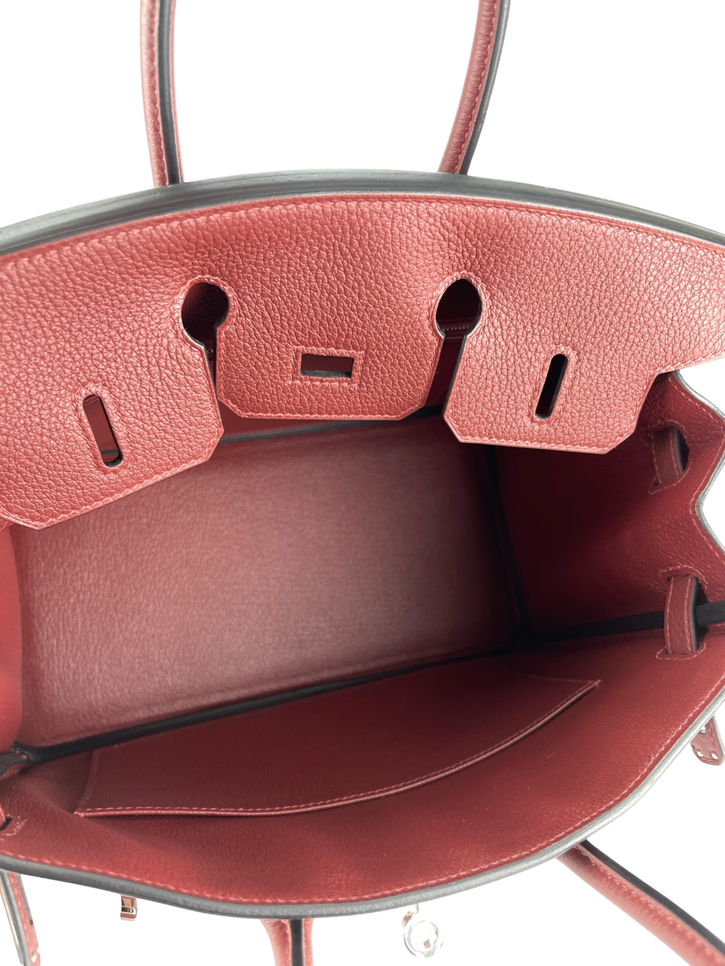 HERMES - Birkin 25 Black Rough H 55 Togo Palladium Hardware