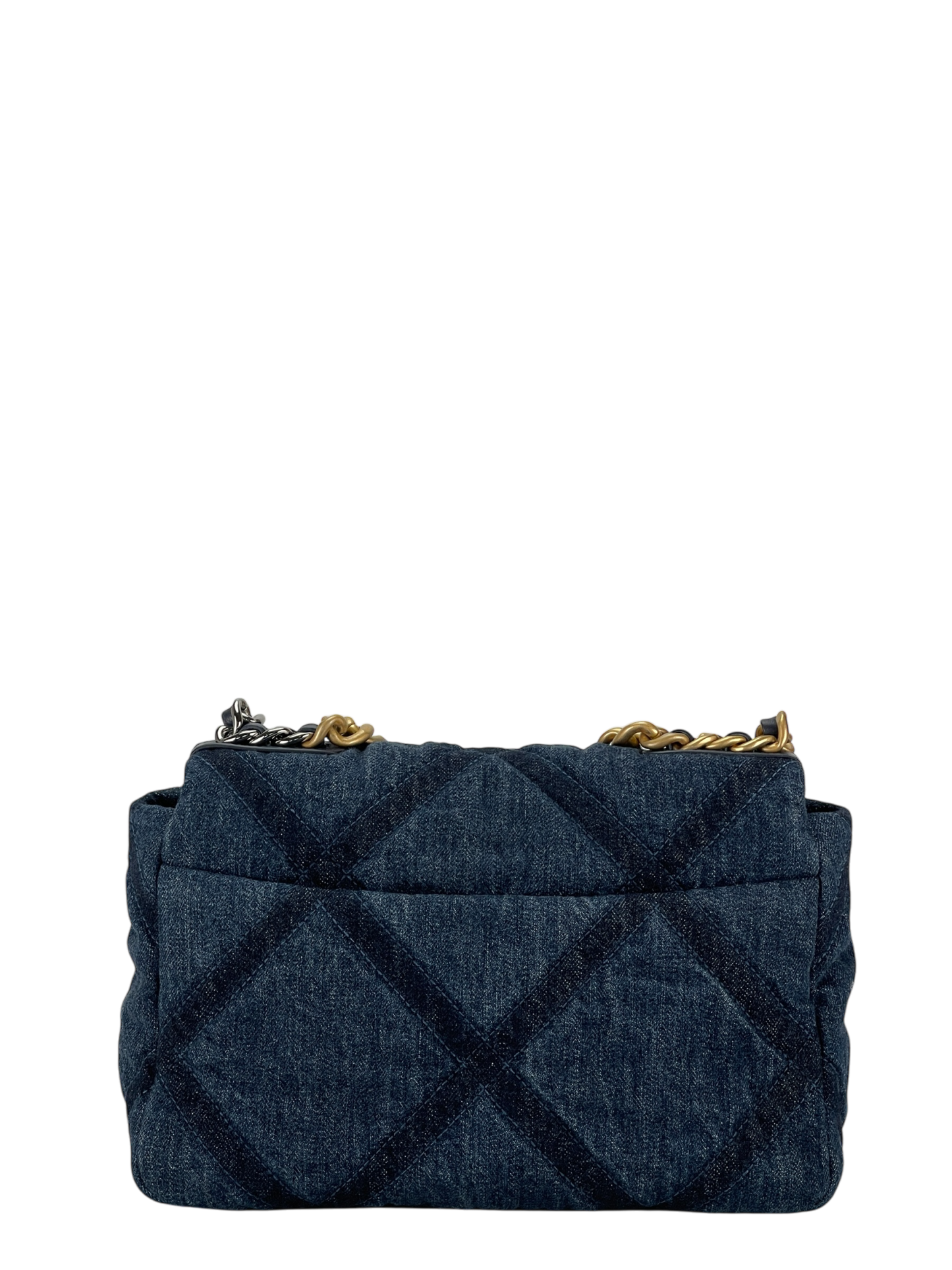 CHANEL - 23C Denim 19 Small Flap Bag