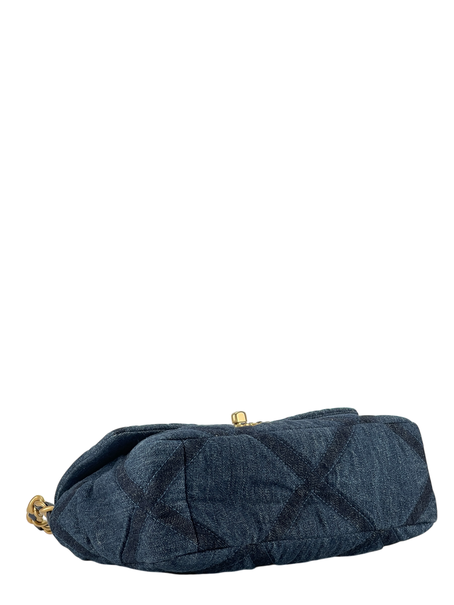 CHANEL - 23C Denim 19 Small Flap Bag