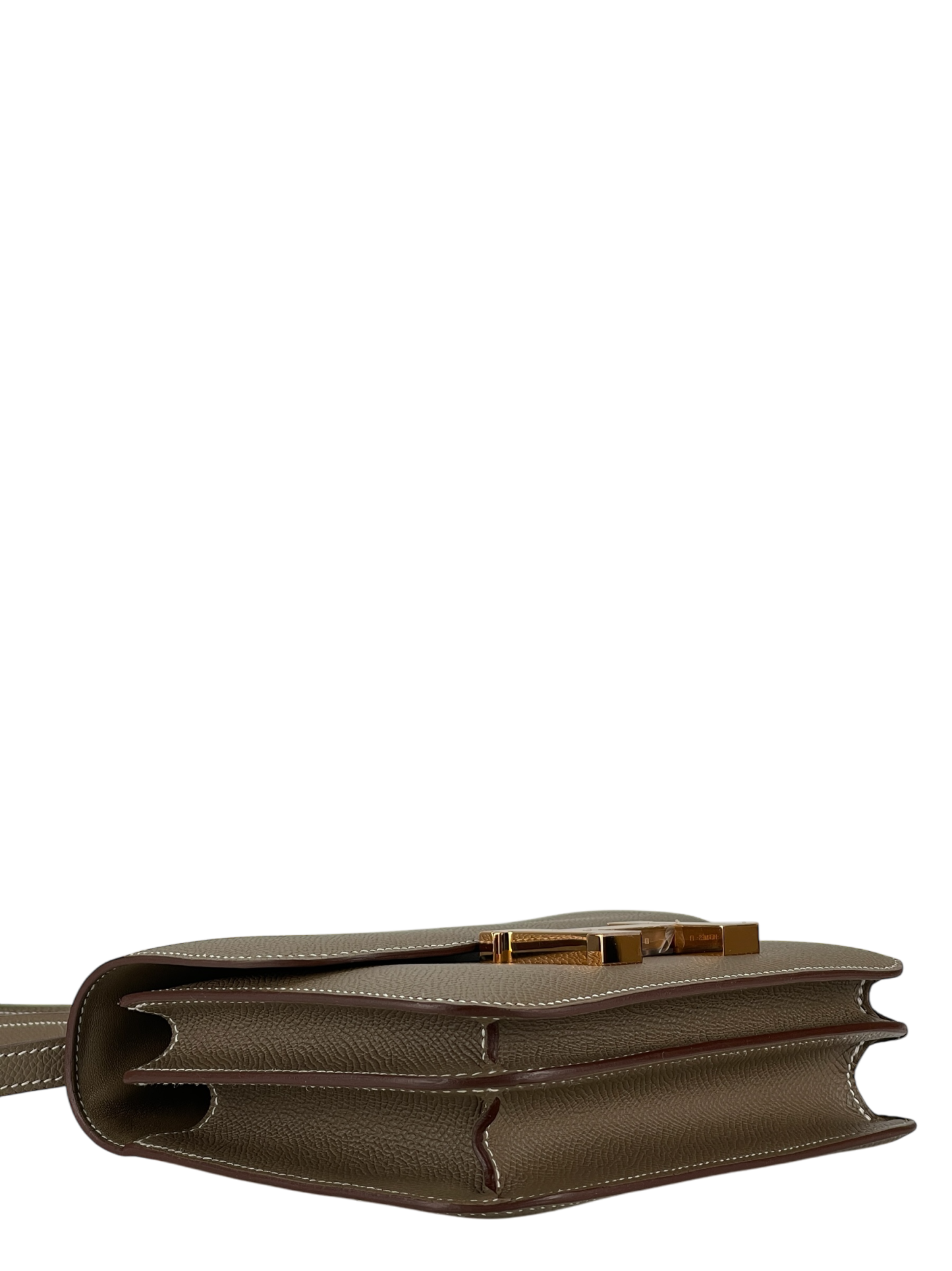 HERMES - Constance 19 Etoupe Epsom Permabrass Gold Hardware