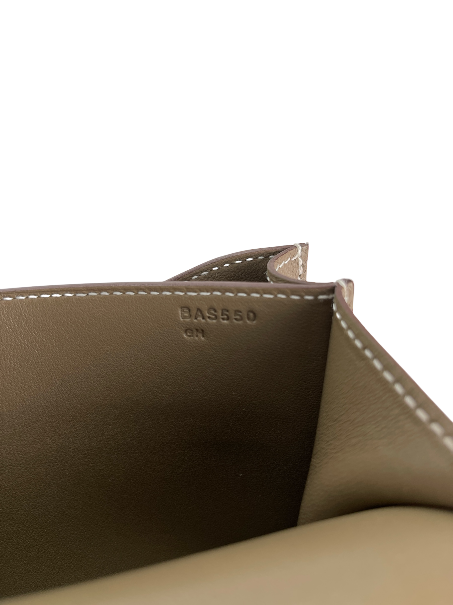 HERMES - Constance 19 Etoupe Epsom Permabrass Gold Hardware