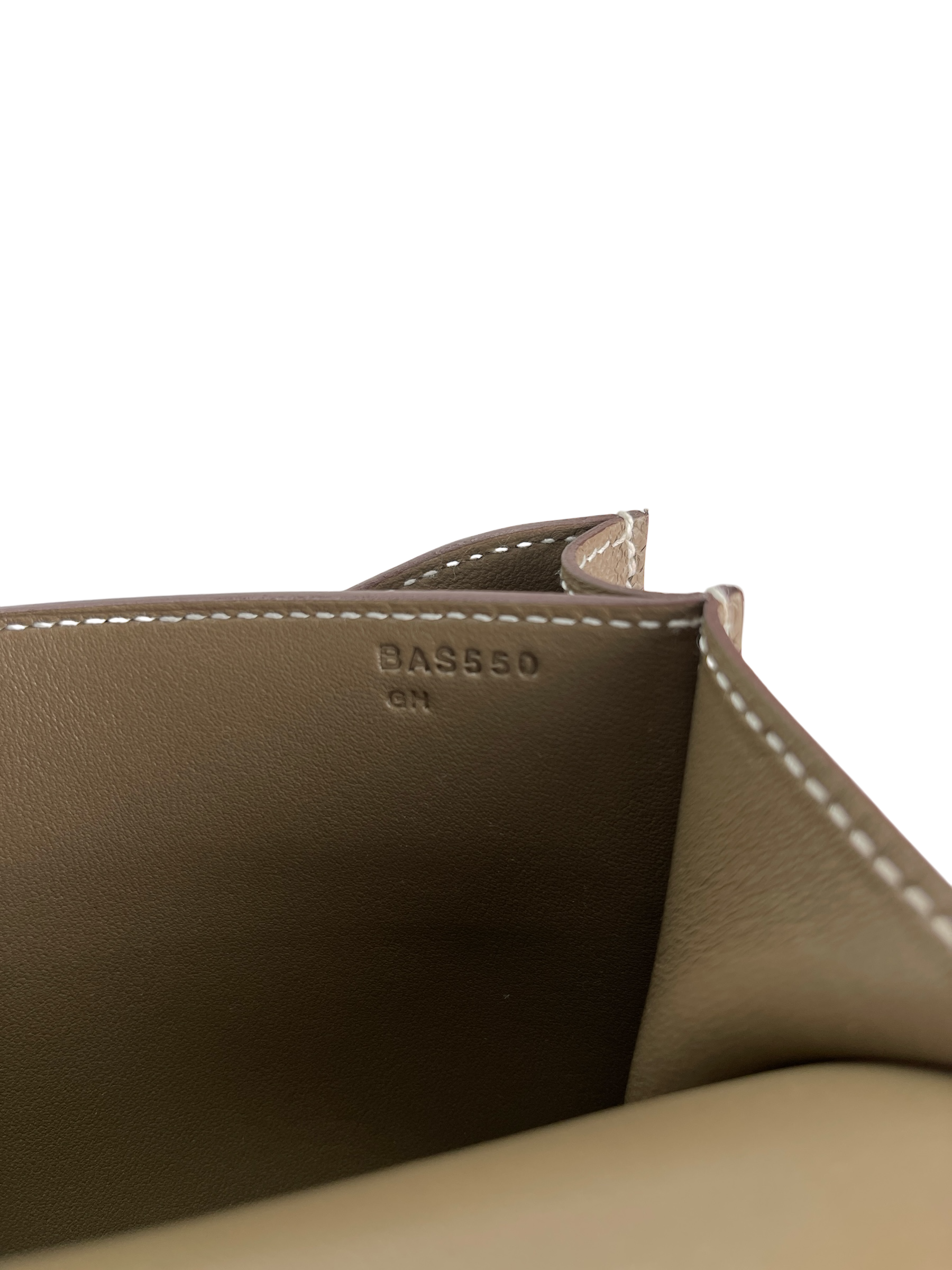 HERMES - Constance 19 Etoupe Epsom Permabrass Gold Hardware