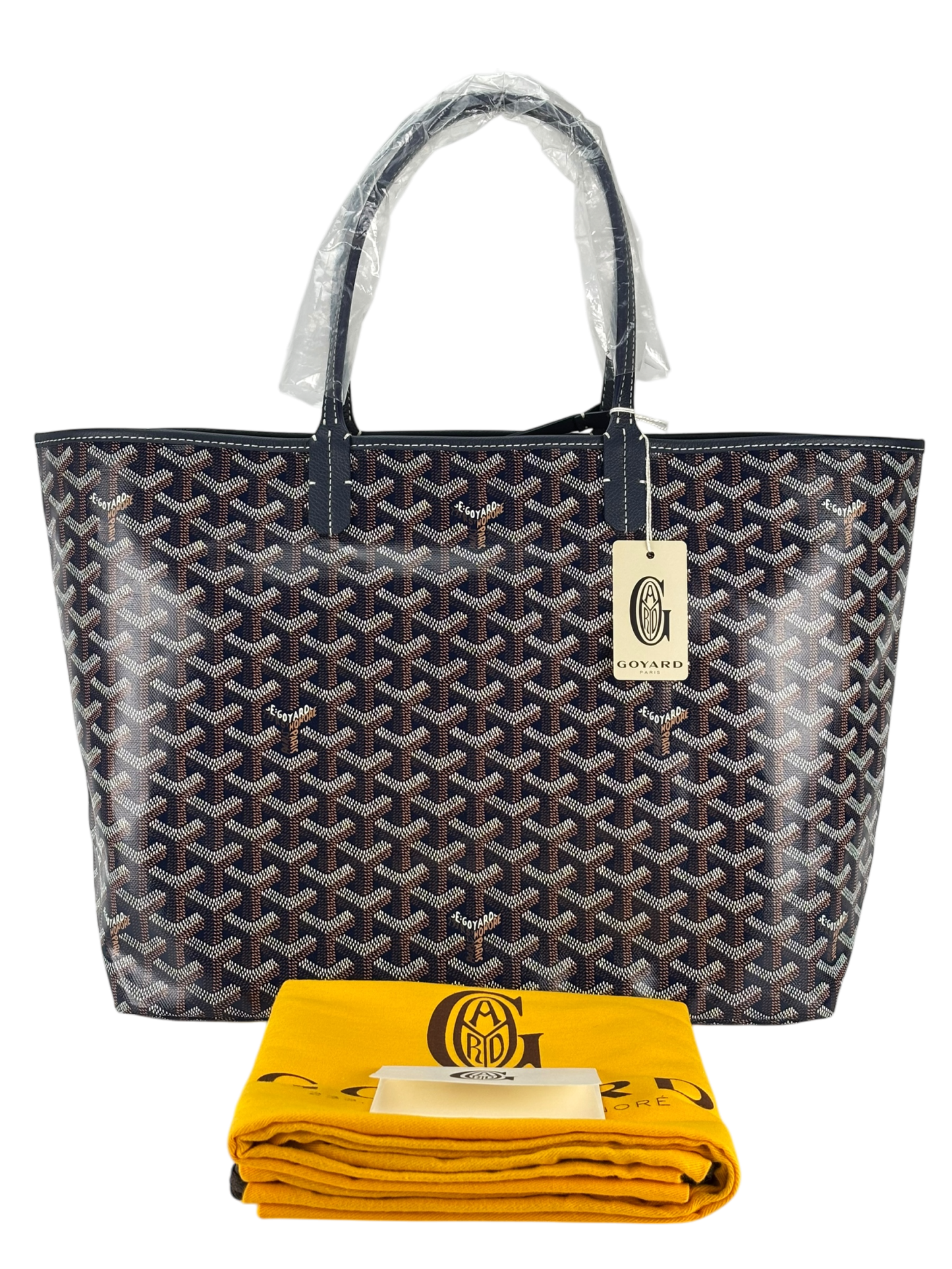GOYARD - Saint Louis PM Tote Bag Navy
