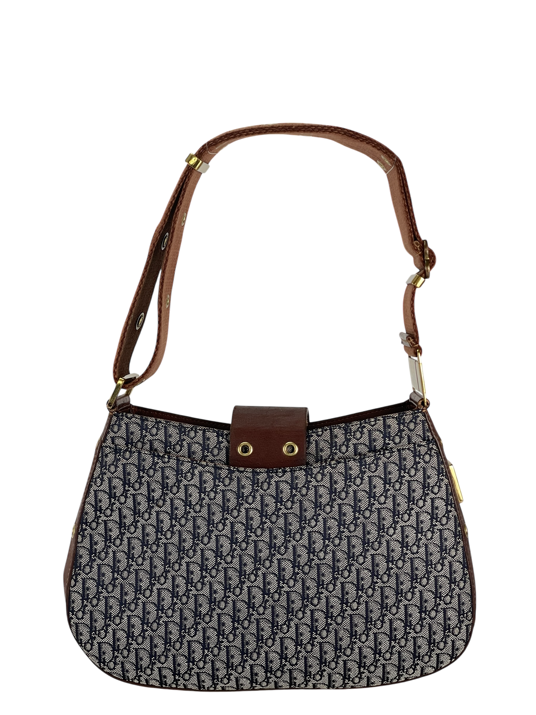 CHRISTIAN DIOR - Trotter Pattern Street Chic Shoulder Bag